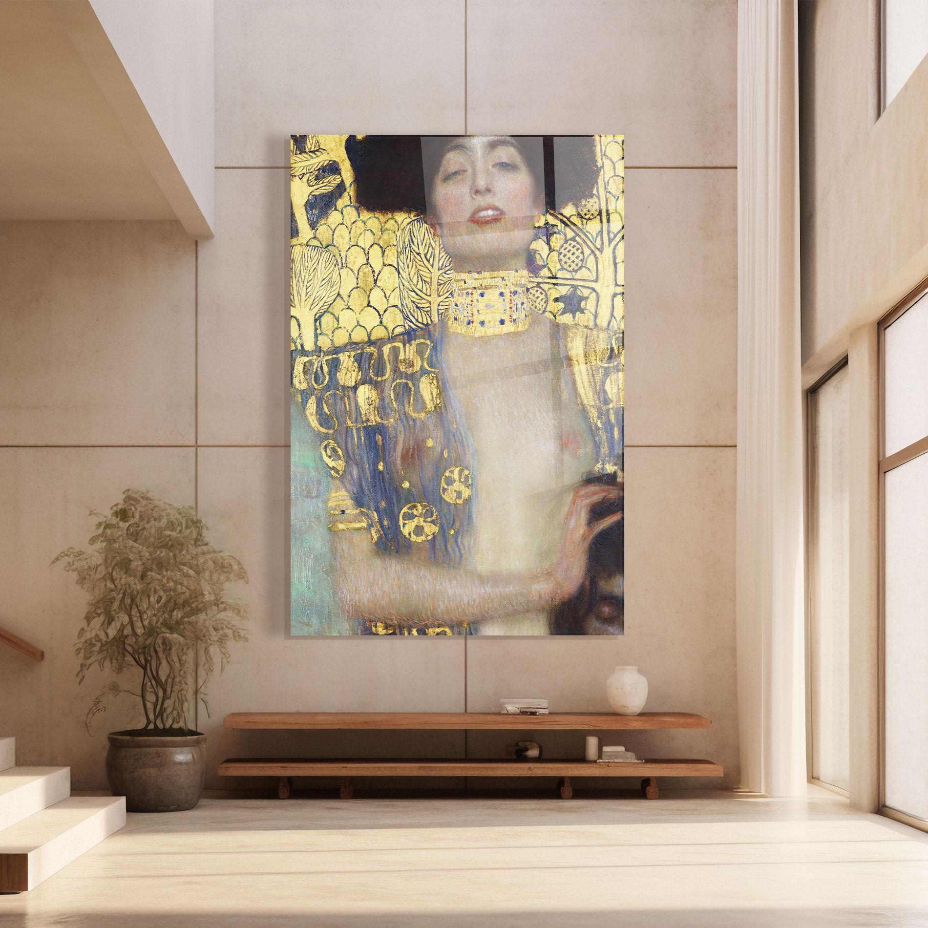 Стъклена картина The Head Of Holofernes mockup 8