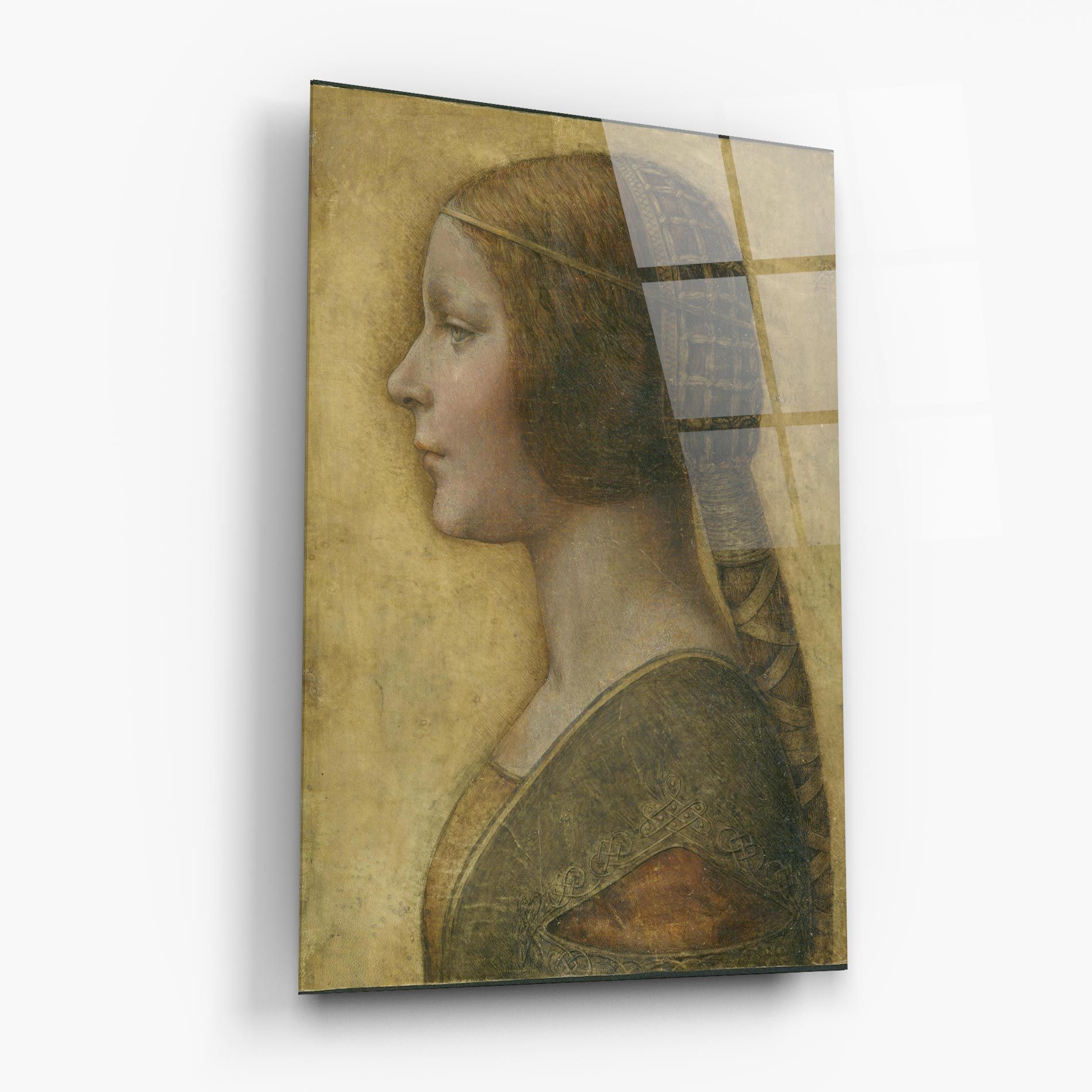 Profile Of A Young Fiancee Da Vinci mockup 6