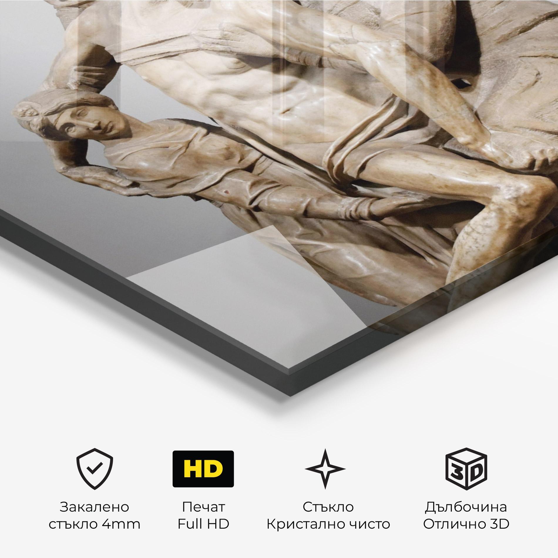 Стъклена картина Duomo Florence mockup 3