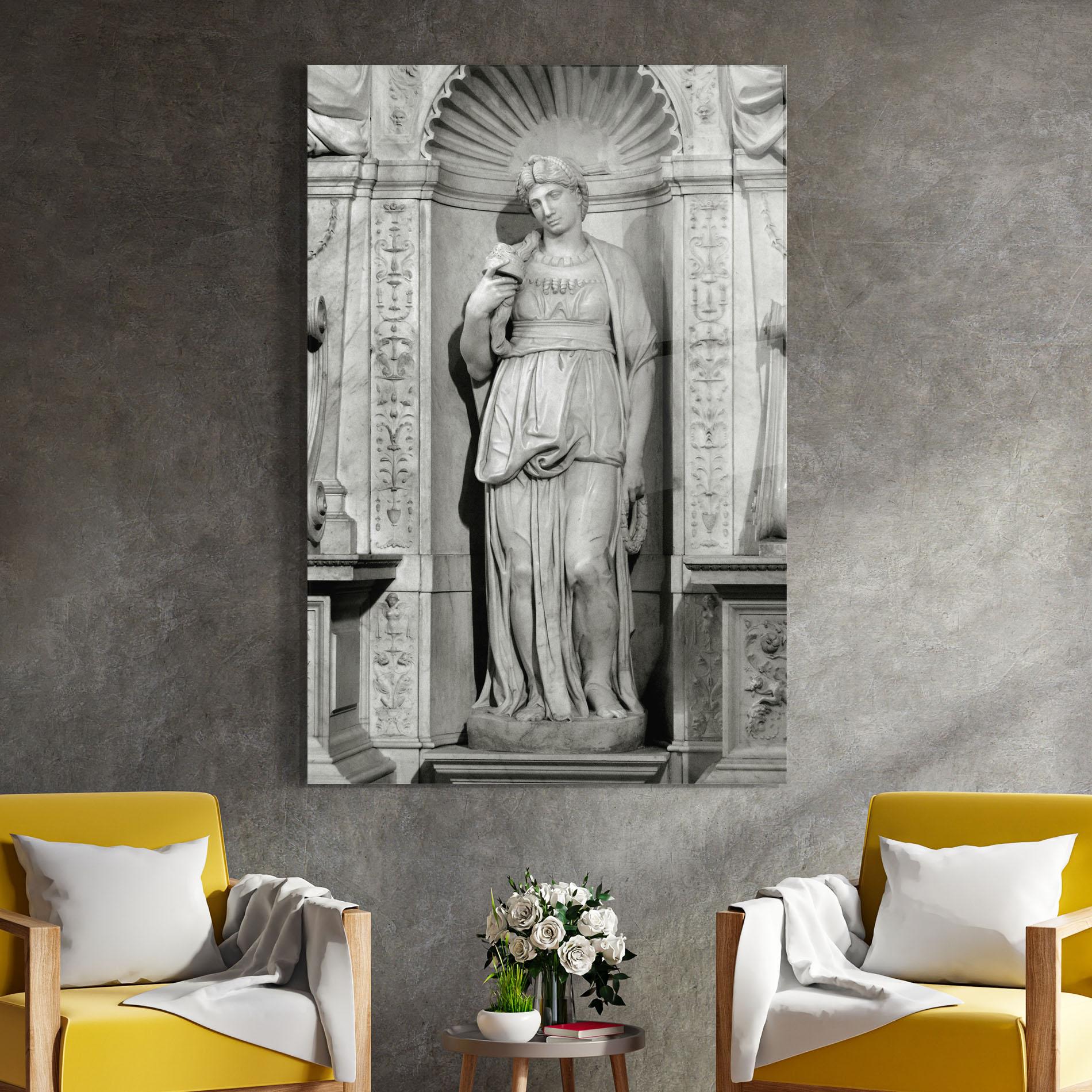 Стъклена картина Leah mockup 4