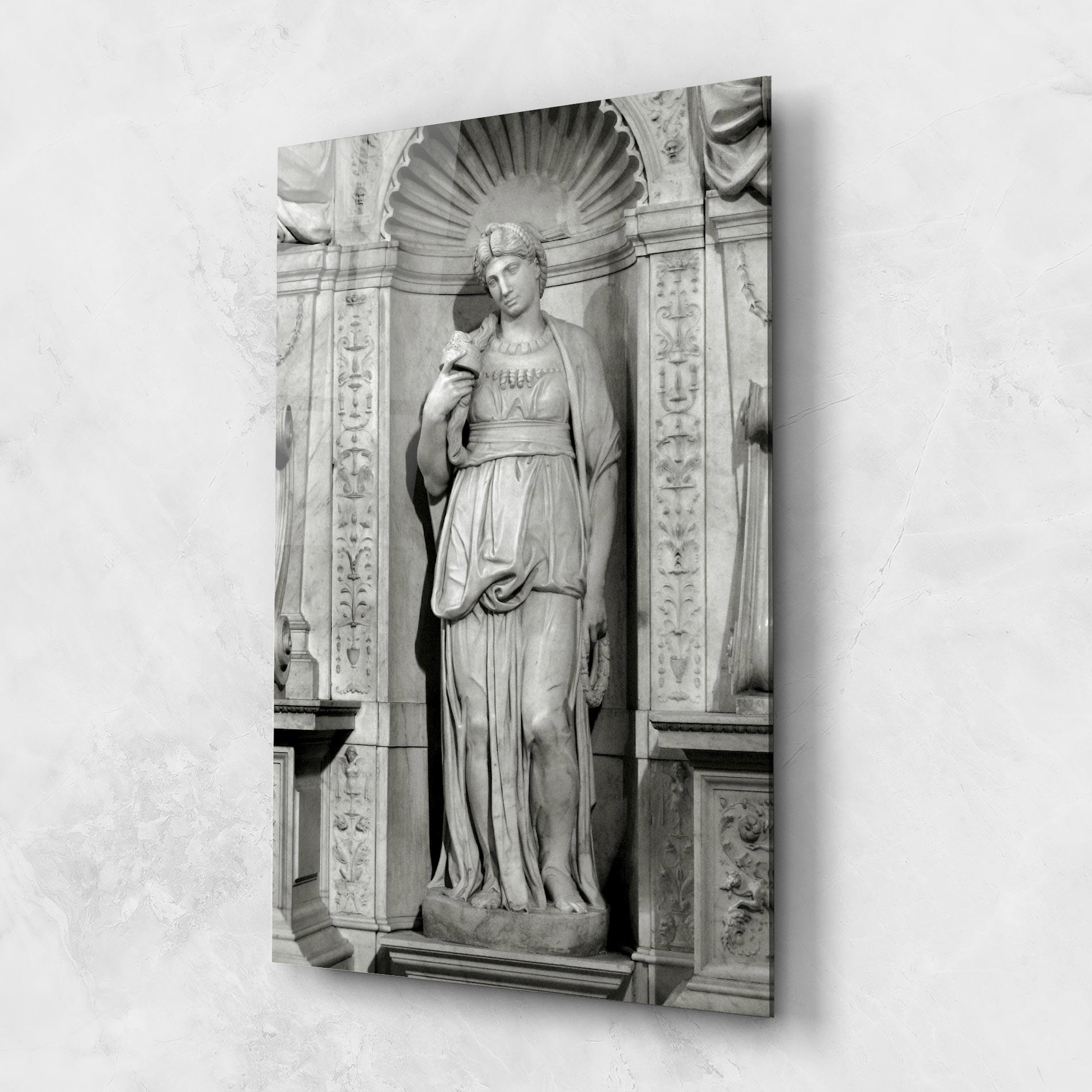 Стъклена картина Leah mockup 1