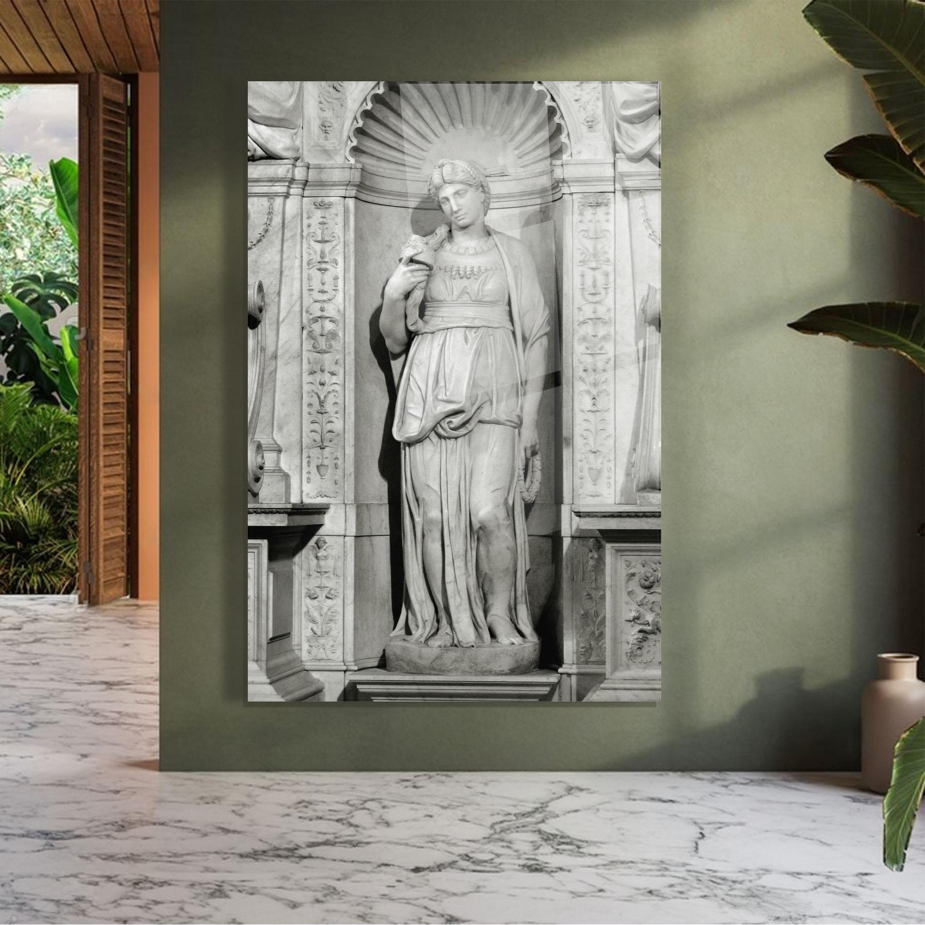 Стъклена картина Leah mockup 7