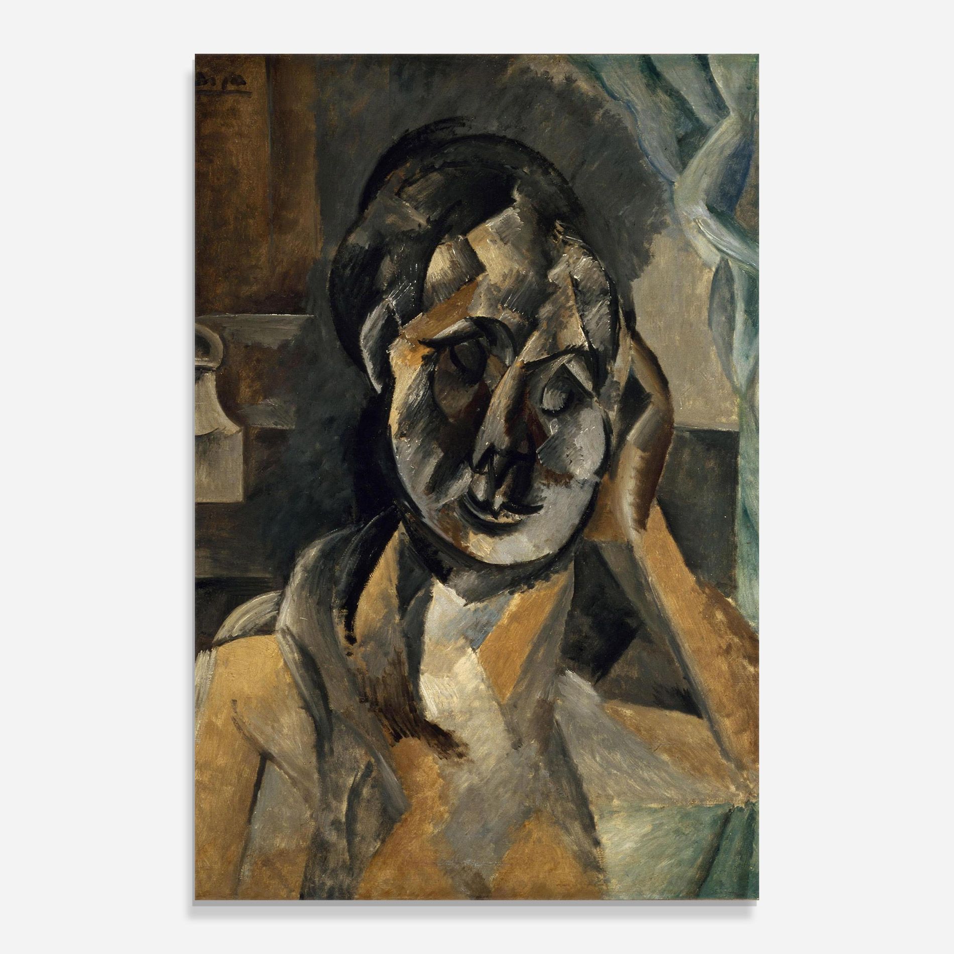 Woman With Mustard mockup 0