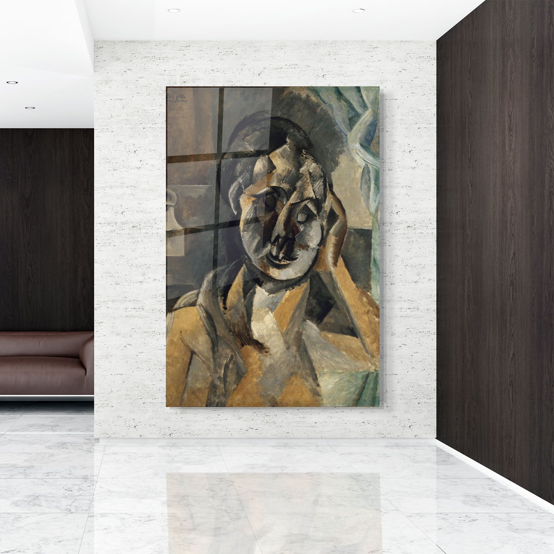 Woman With Mustard mockup 9