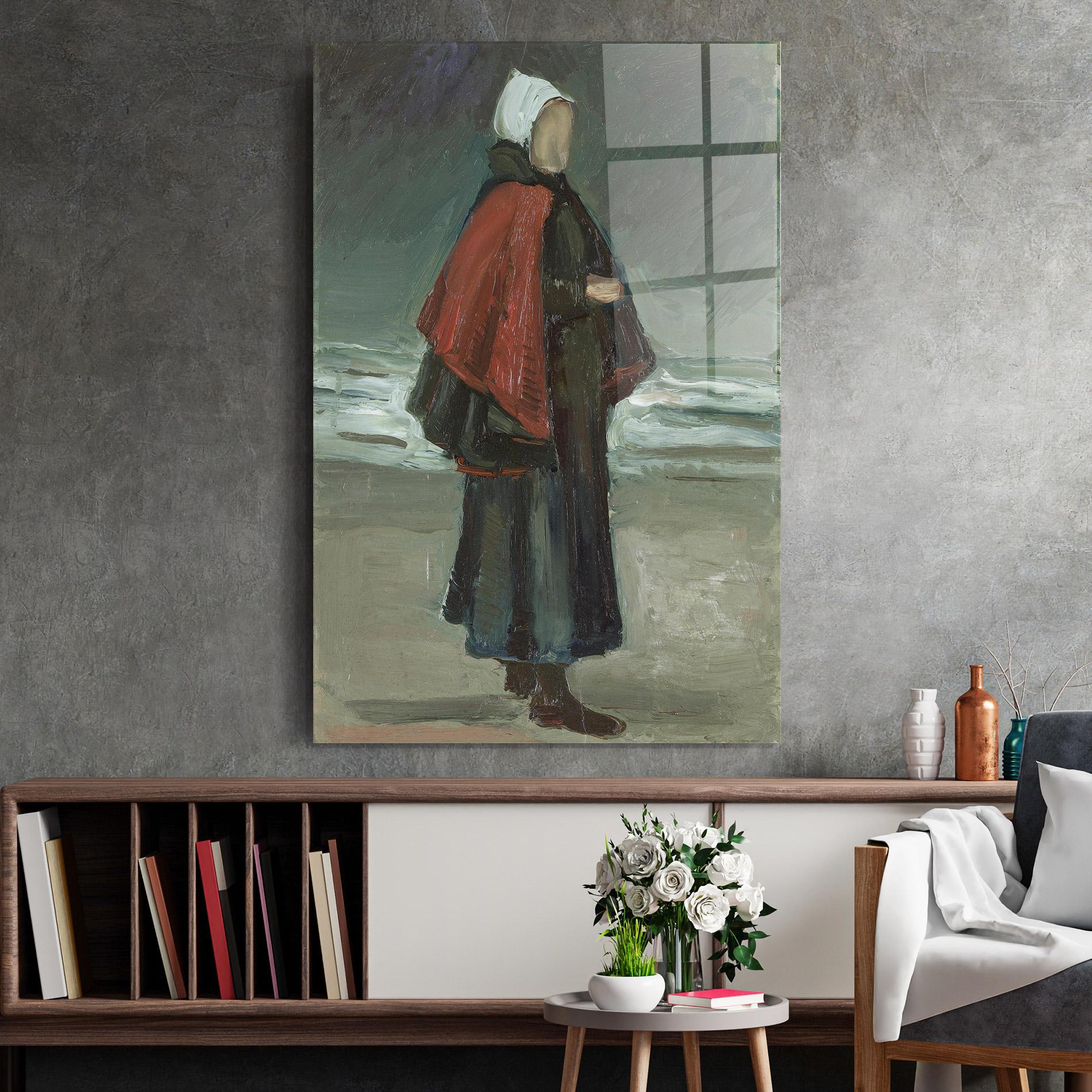 Стъклена картина Fisherman S Wife mockup 2