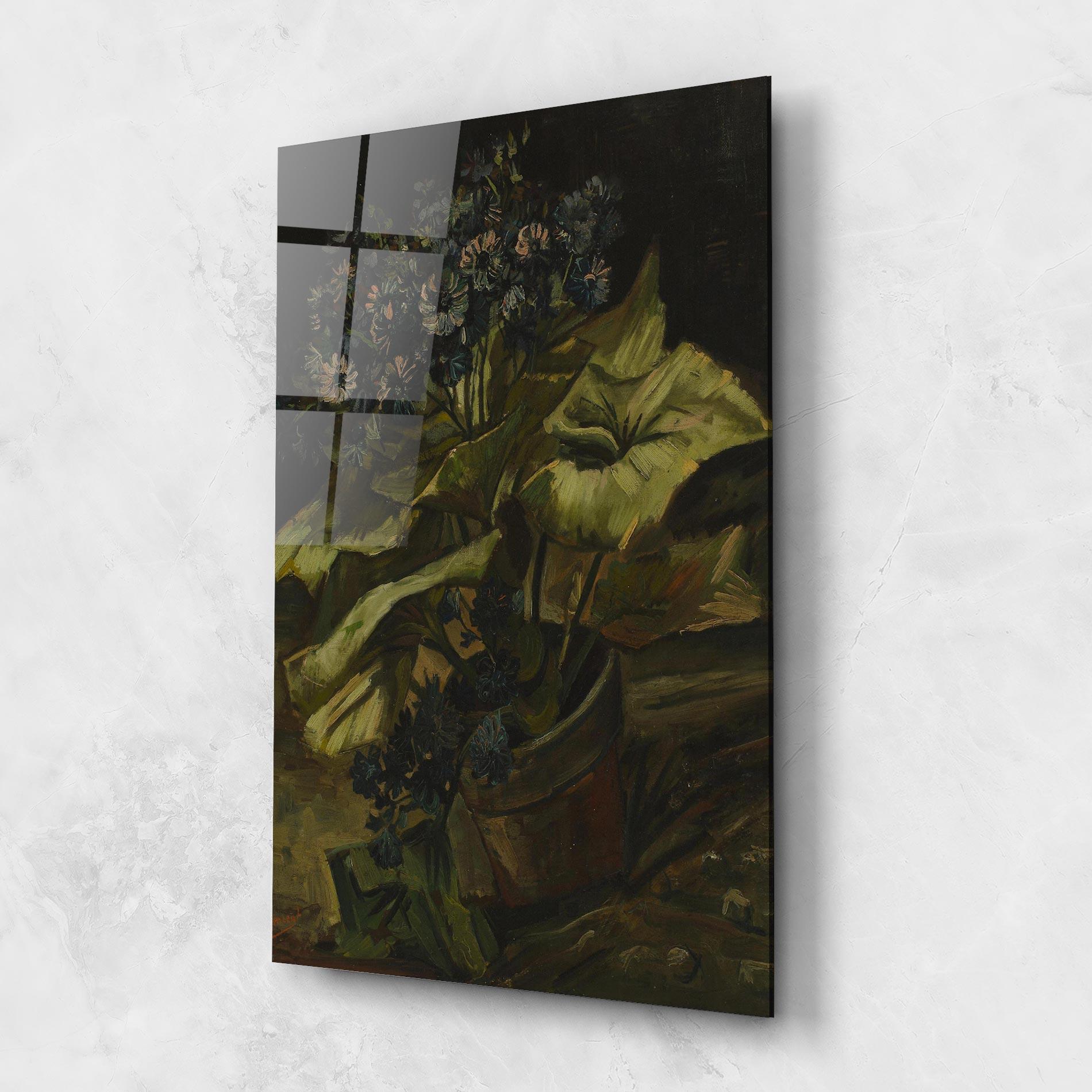 Стъклена картина Cineraria mockup 1