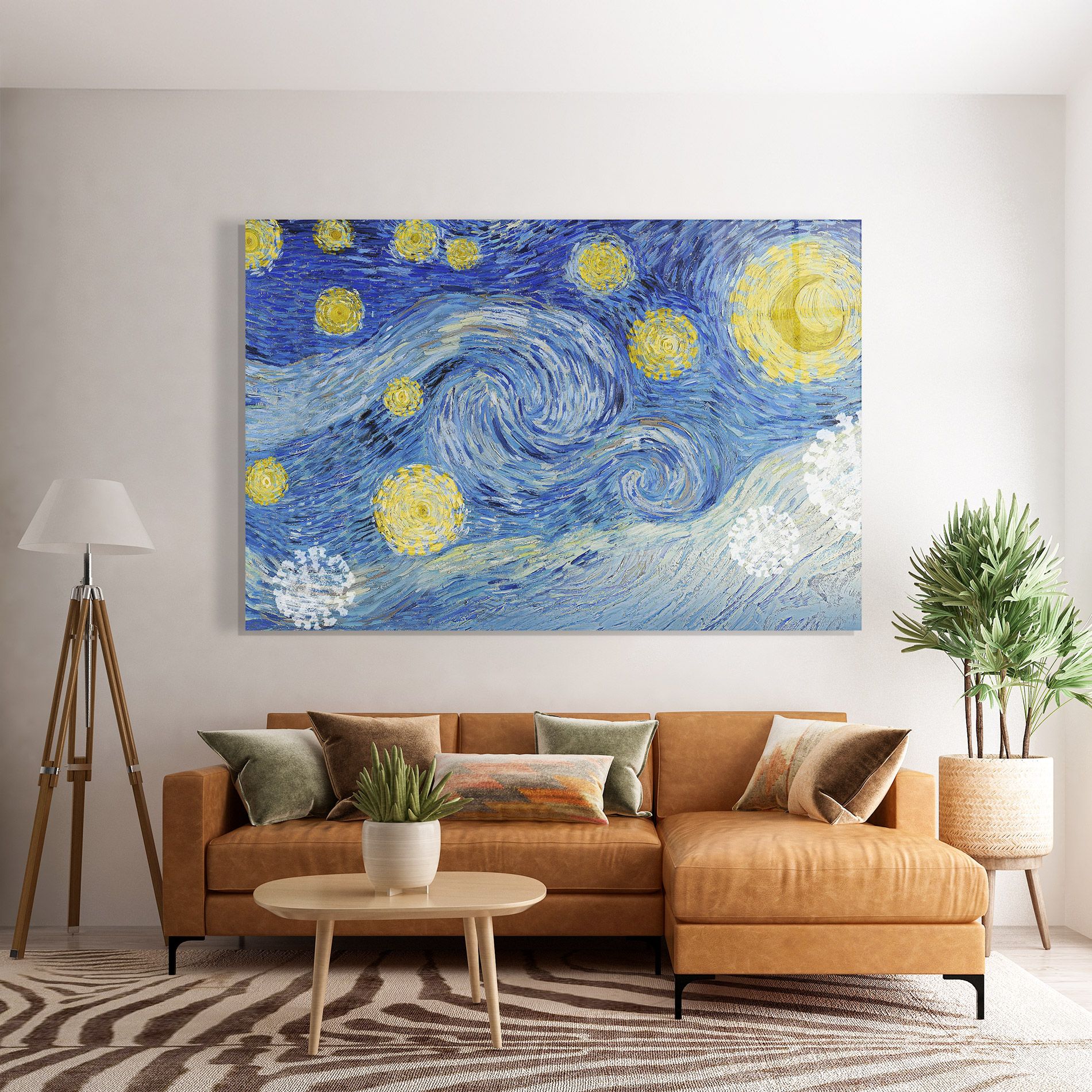 Van Gogh Starry Night mockup 7