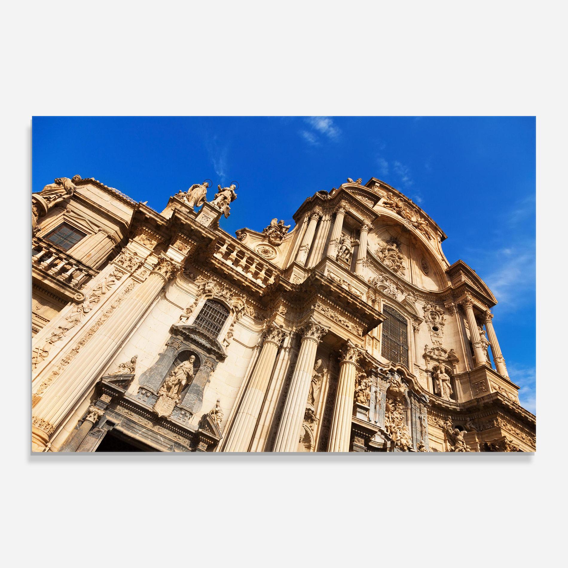 Стъклена картина Church Saint Mary mockup 0