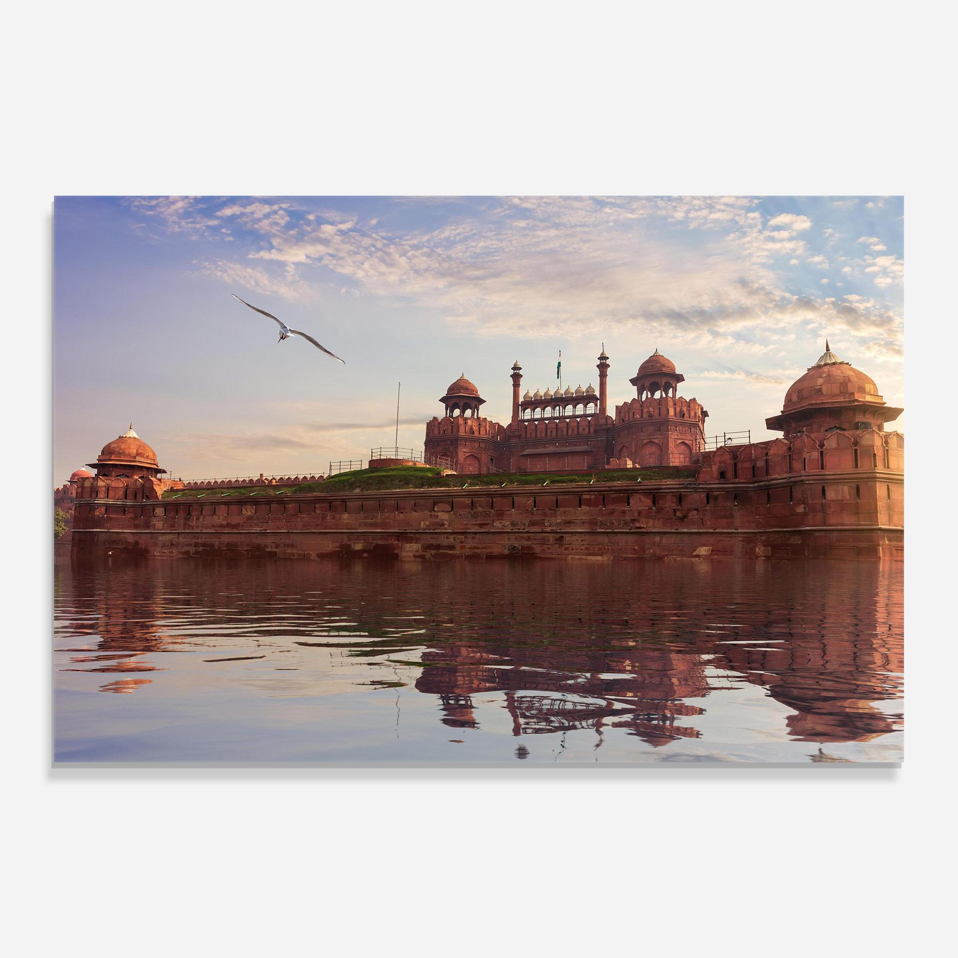 Стъклена картина Delhi India mockup 0