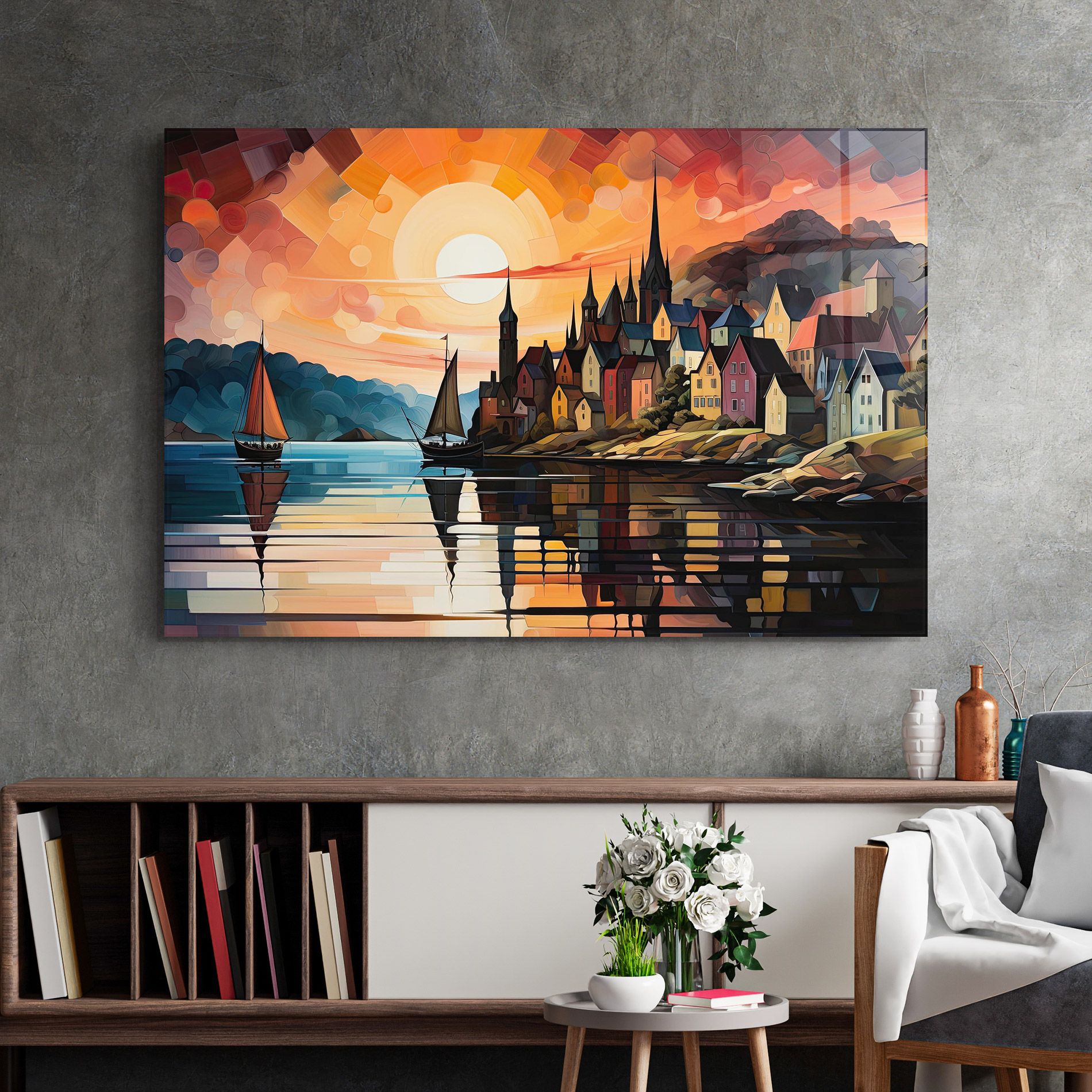 Castle Painting mockup 2