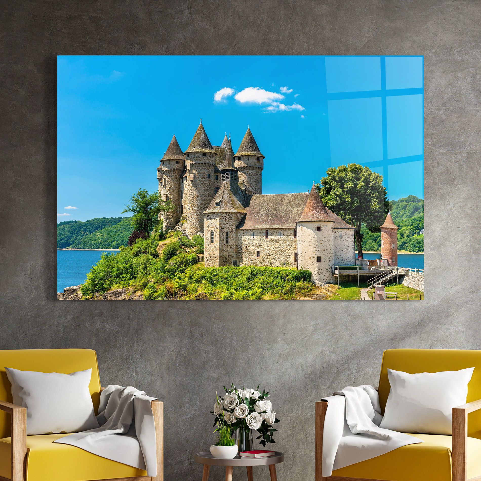 Medieval Castle France mockup 4