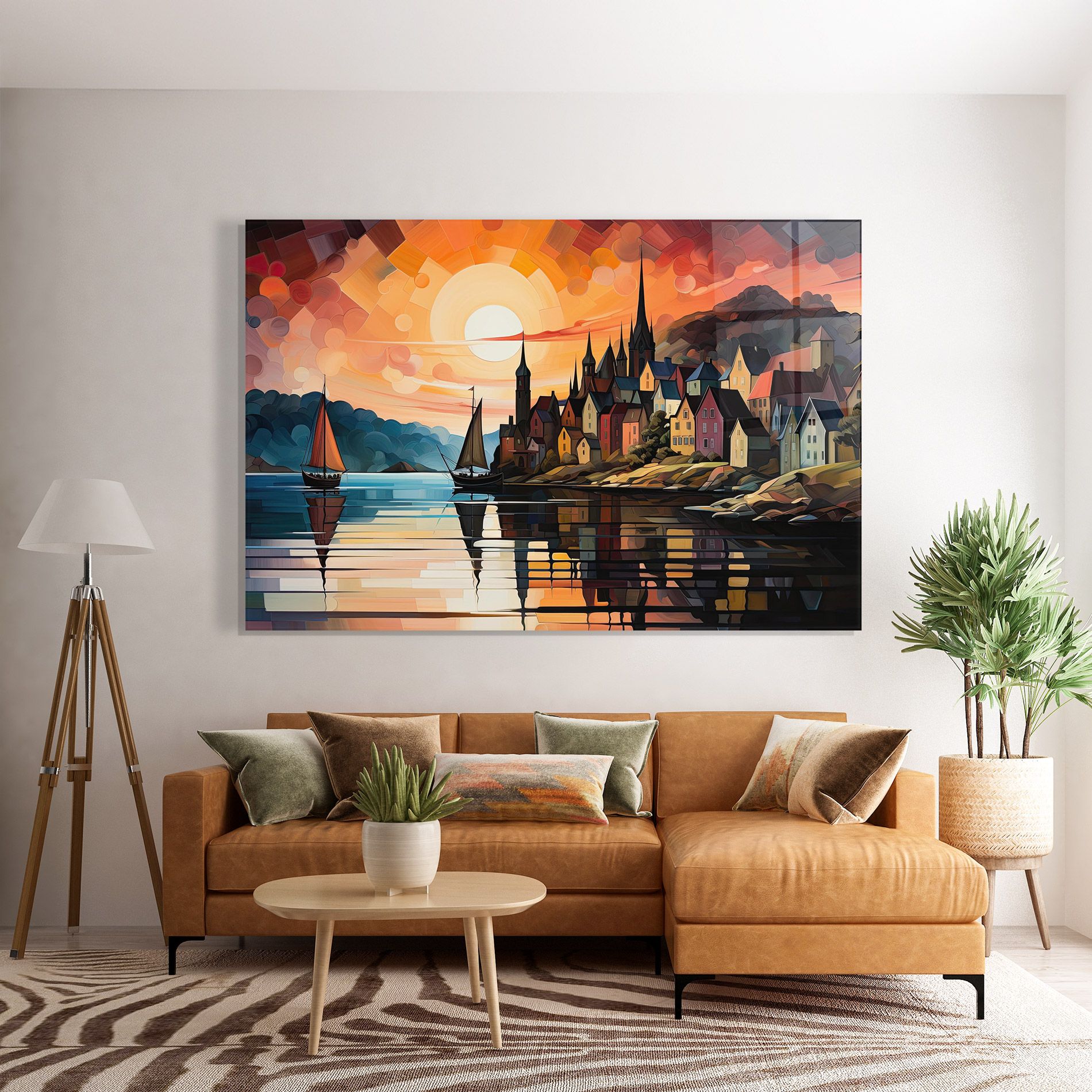 Castle Painting mockup 7