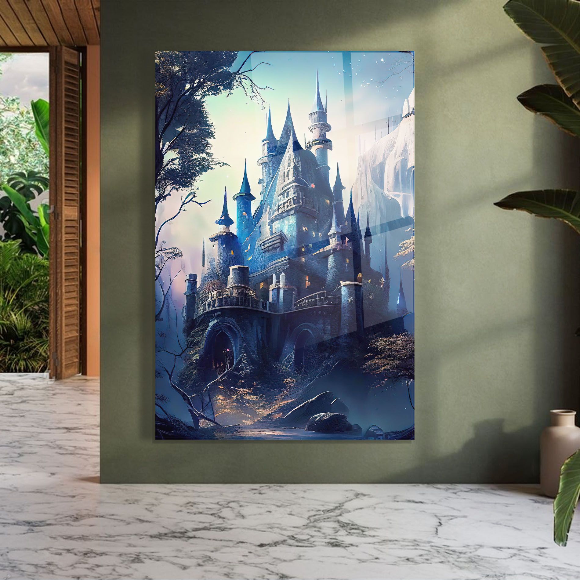 Blue Art Castle mockup 7