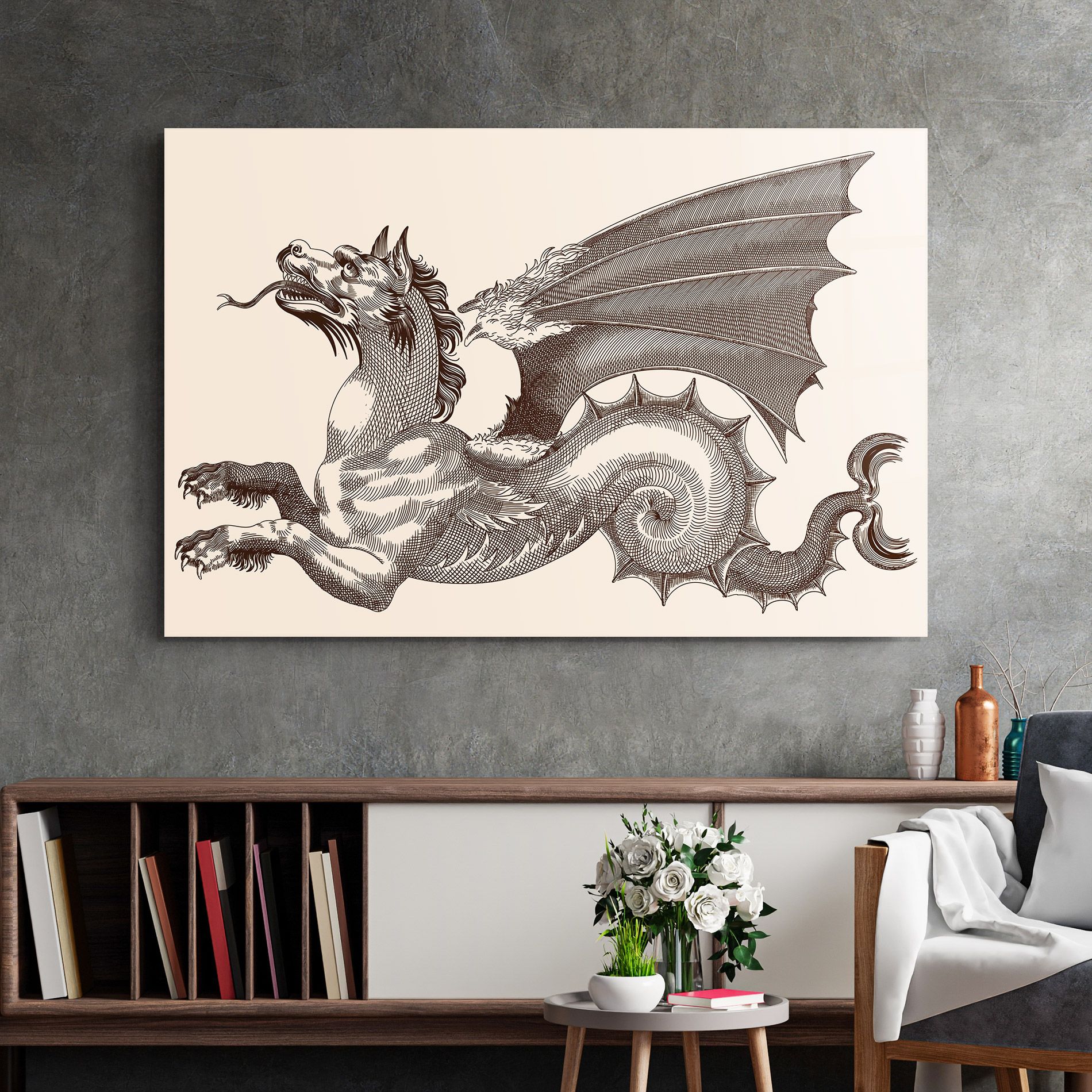 Brown Dragon mockup 2