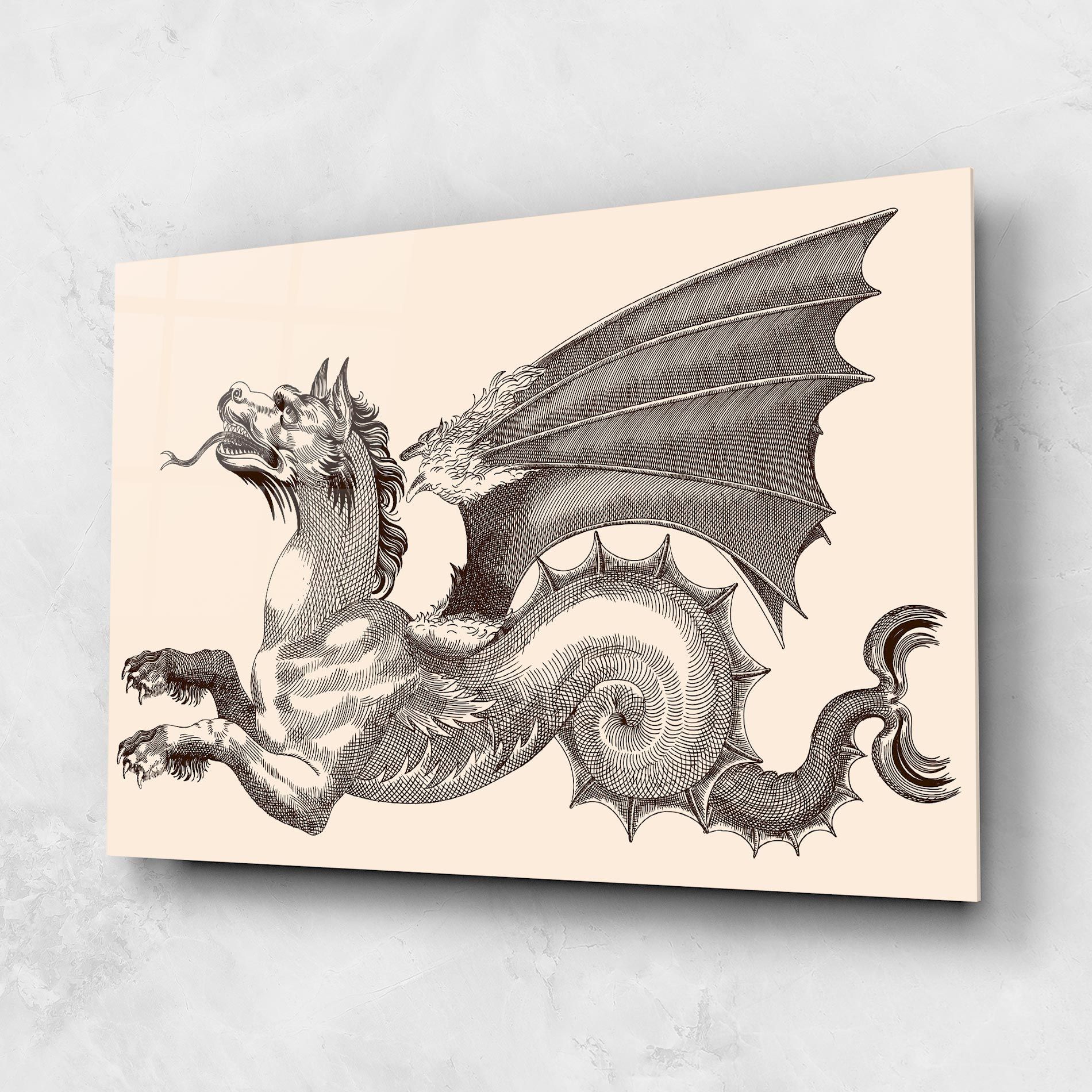 Brown Dragon mockup 1