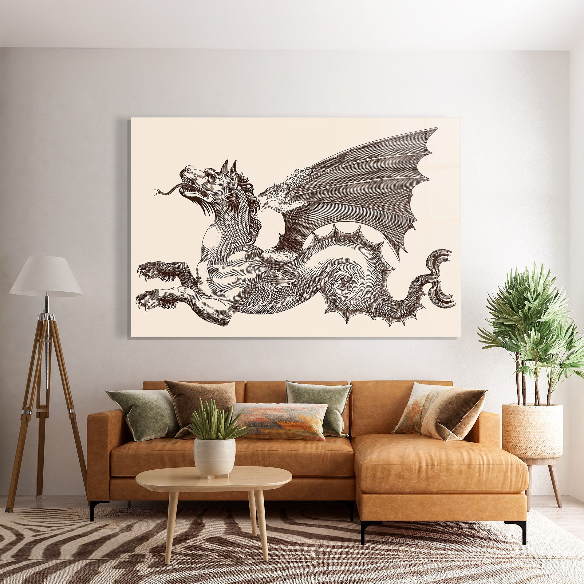 Brown Dragon mockup 7