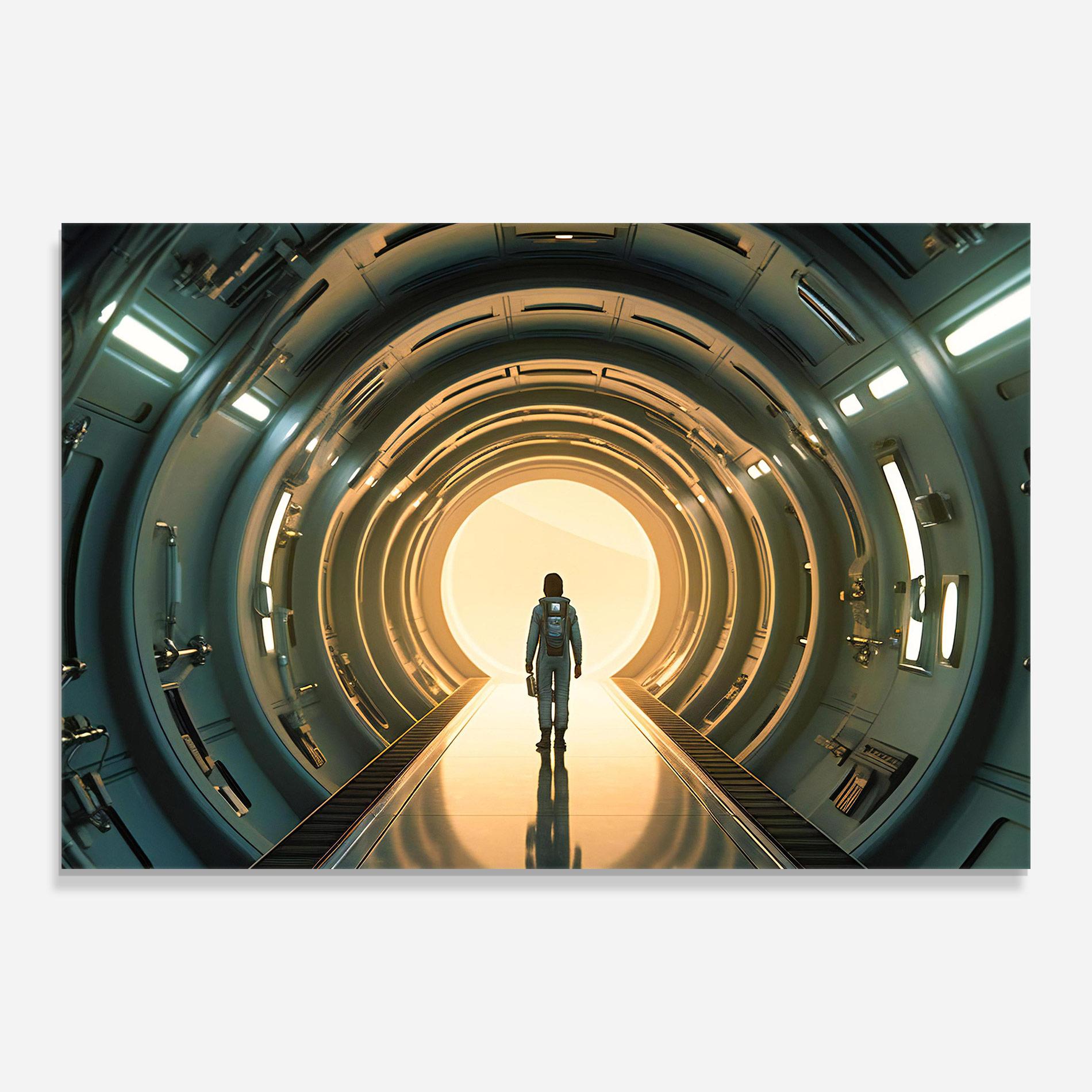 Стъклена картина Infinity Intrigue mockup 0