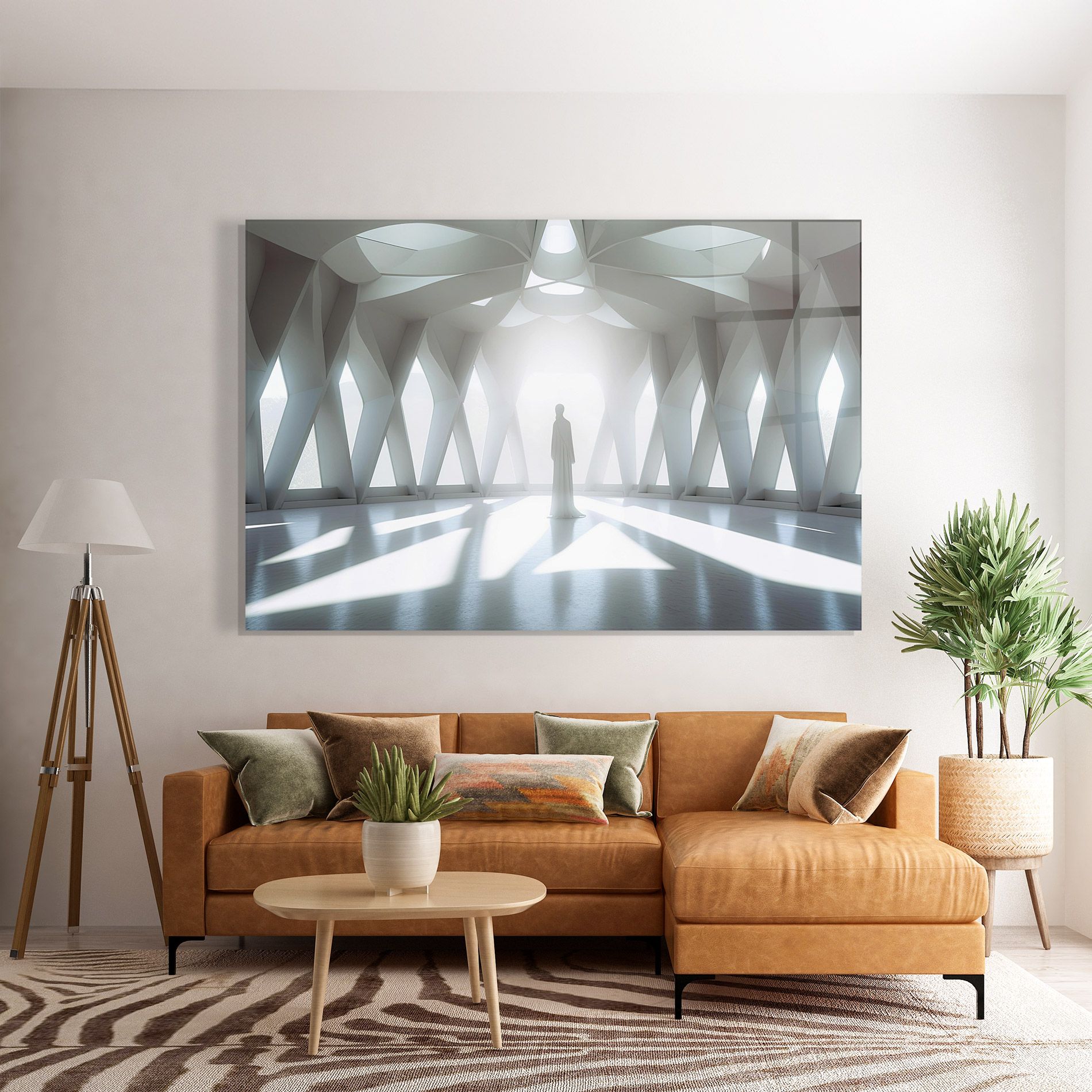 Bright Room Statue mockup 7