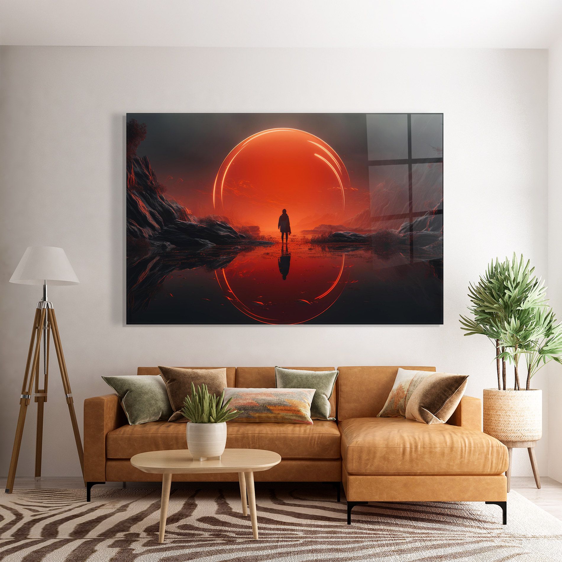 Man Orange Orb mockup 7