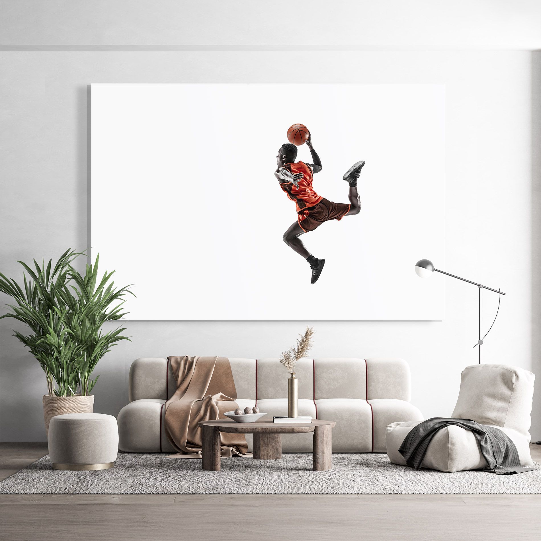 Basketball Player Flying mockup 9