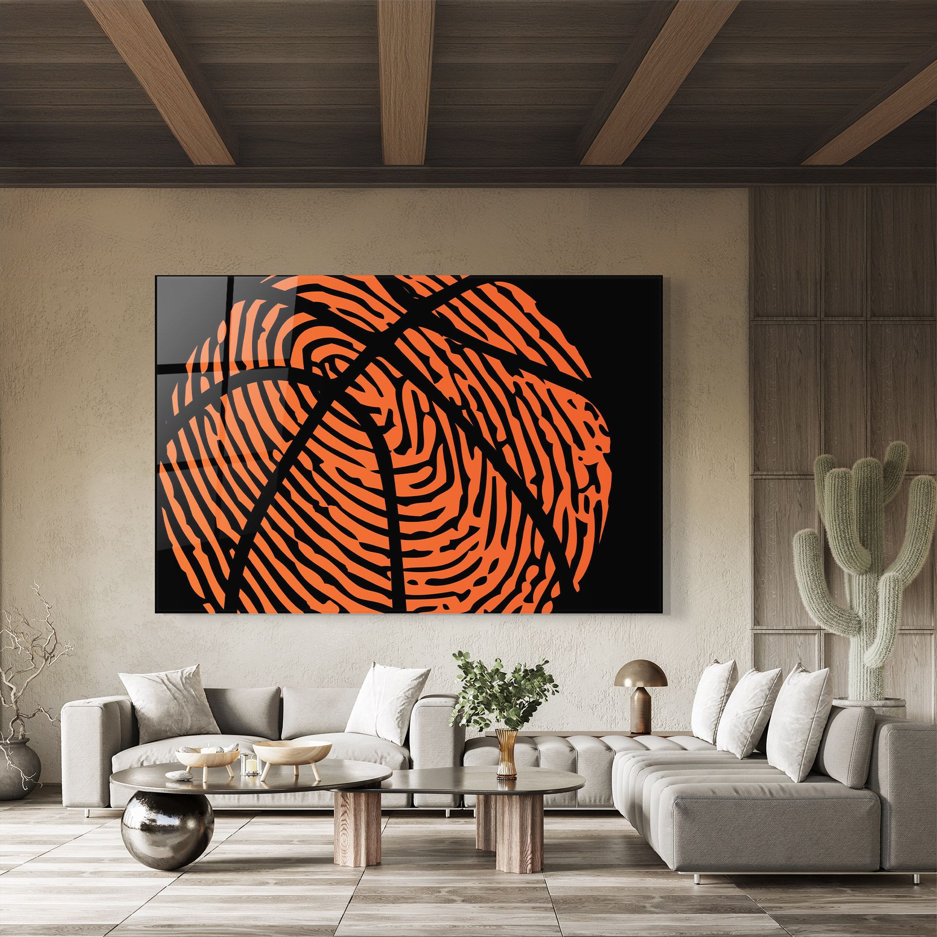 Fingerprint Basketball mockup 8
