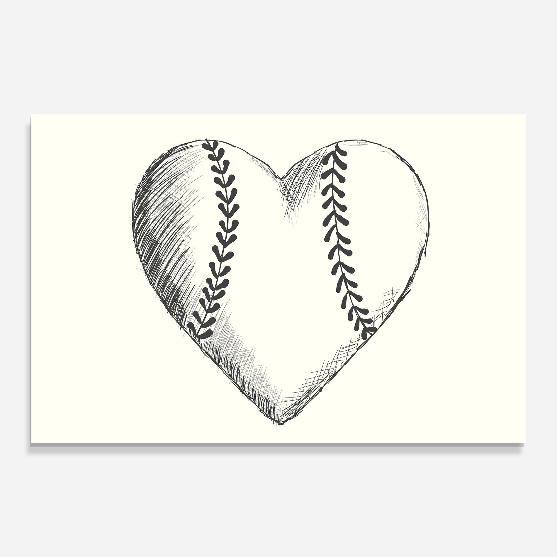 Baseball Heart mockup 0