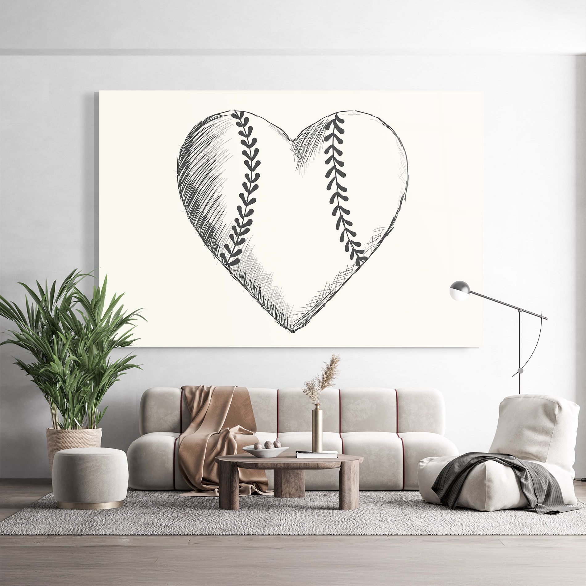 Baseball Heart mockup 9
