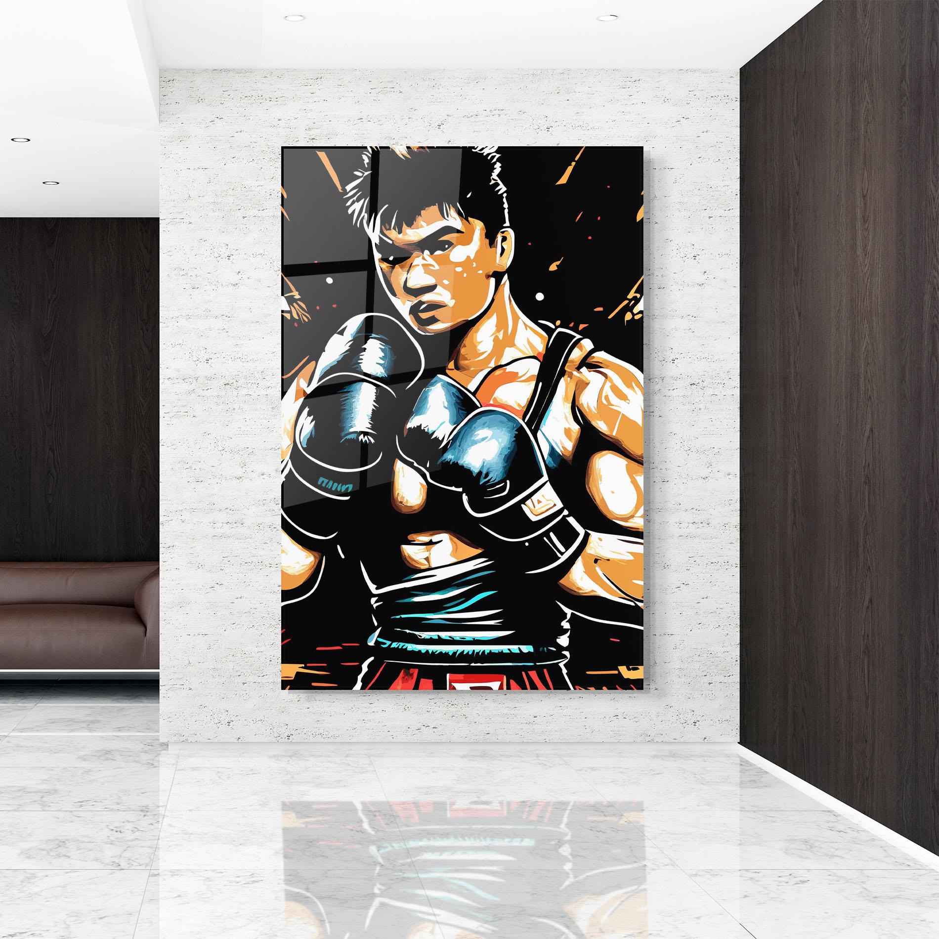 Стъклена картина Video Box Game mockup 9