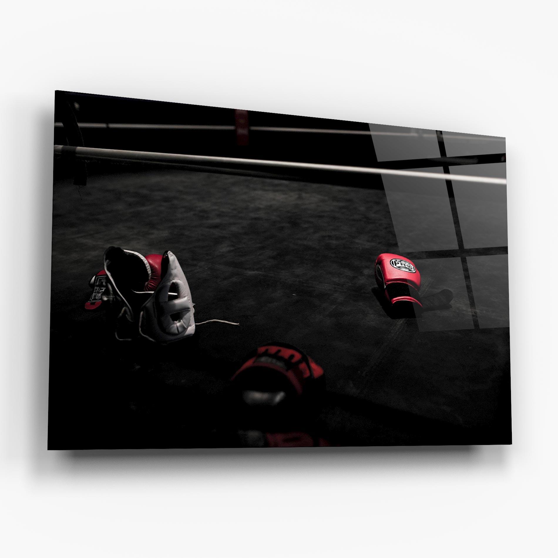 Стъклена картина Ring Gloves mockup 6