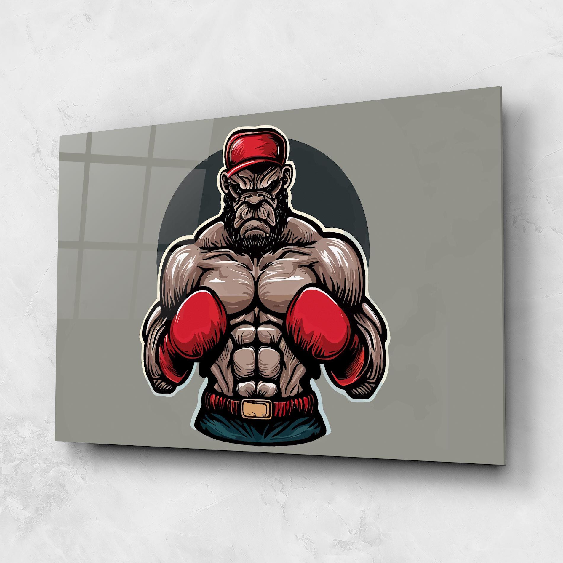 Boxer Character mockup 1
