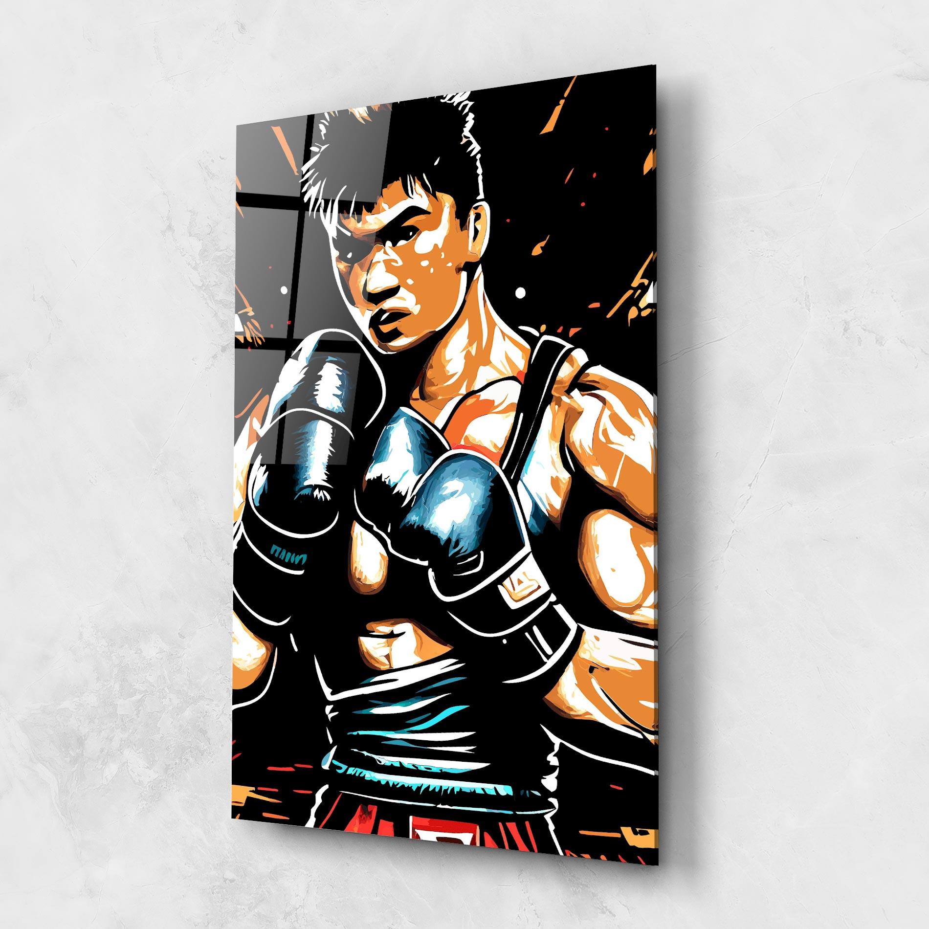 Стъклена картина Video Box Game mockup 1