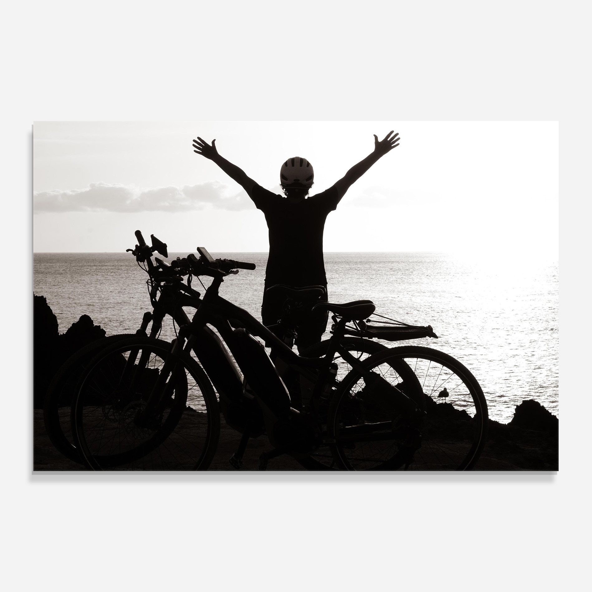 Facing Sea Woman mockup 0