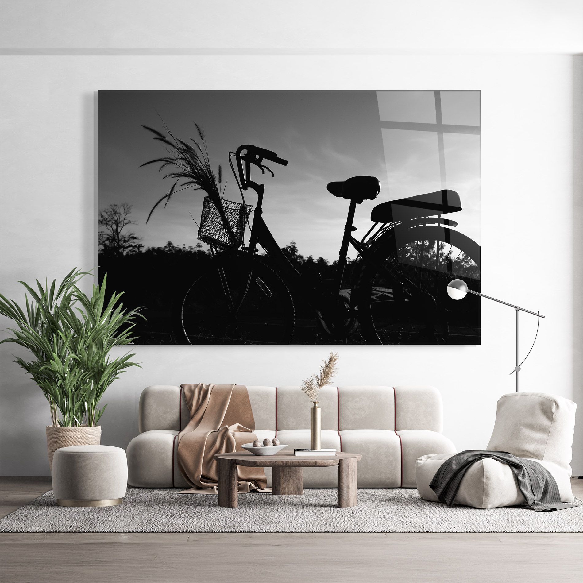 Black Bike Shilouette mockup 9