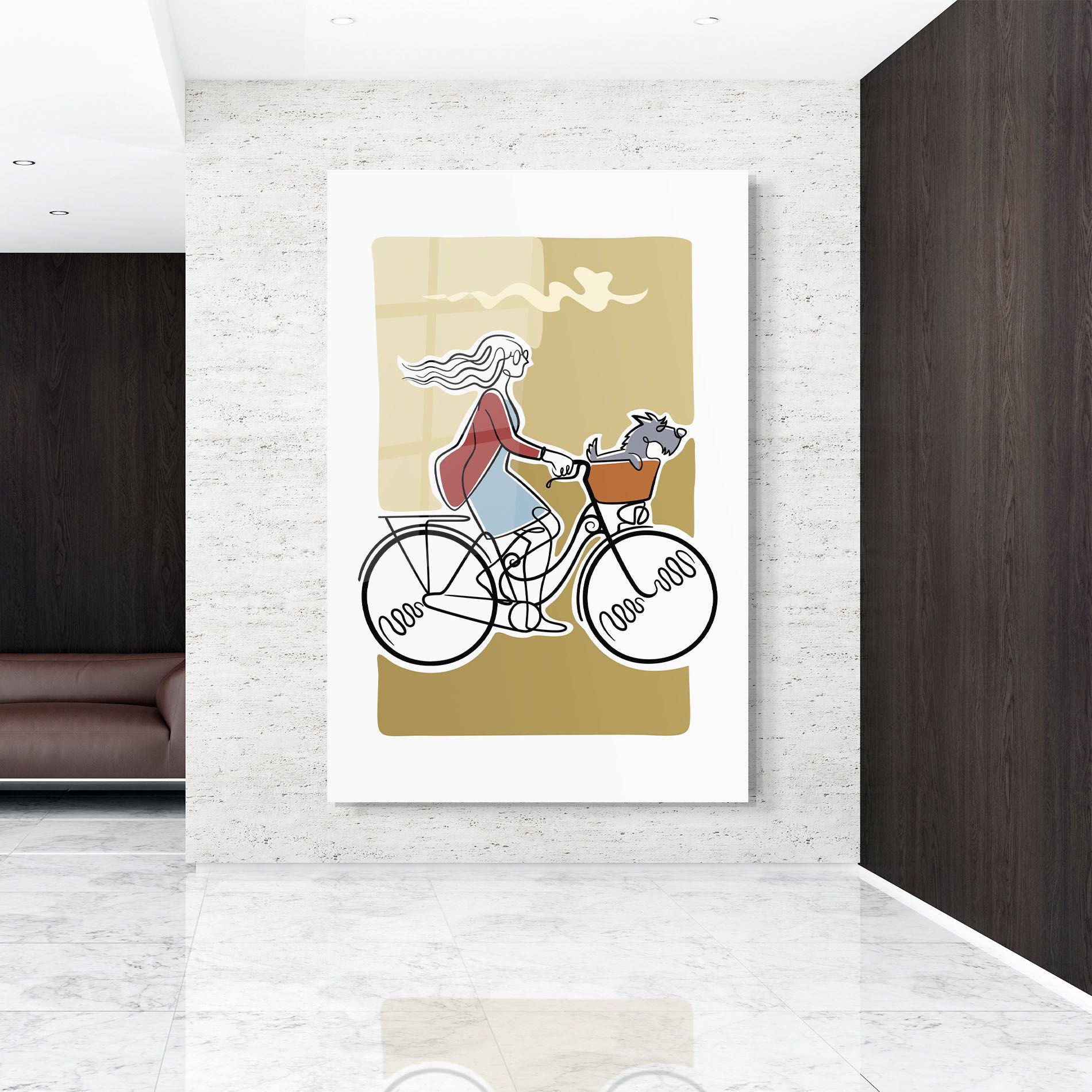Dog On Bike mockup 9