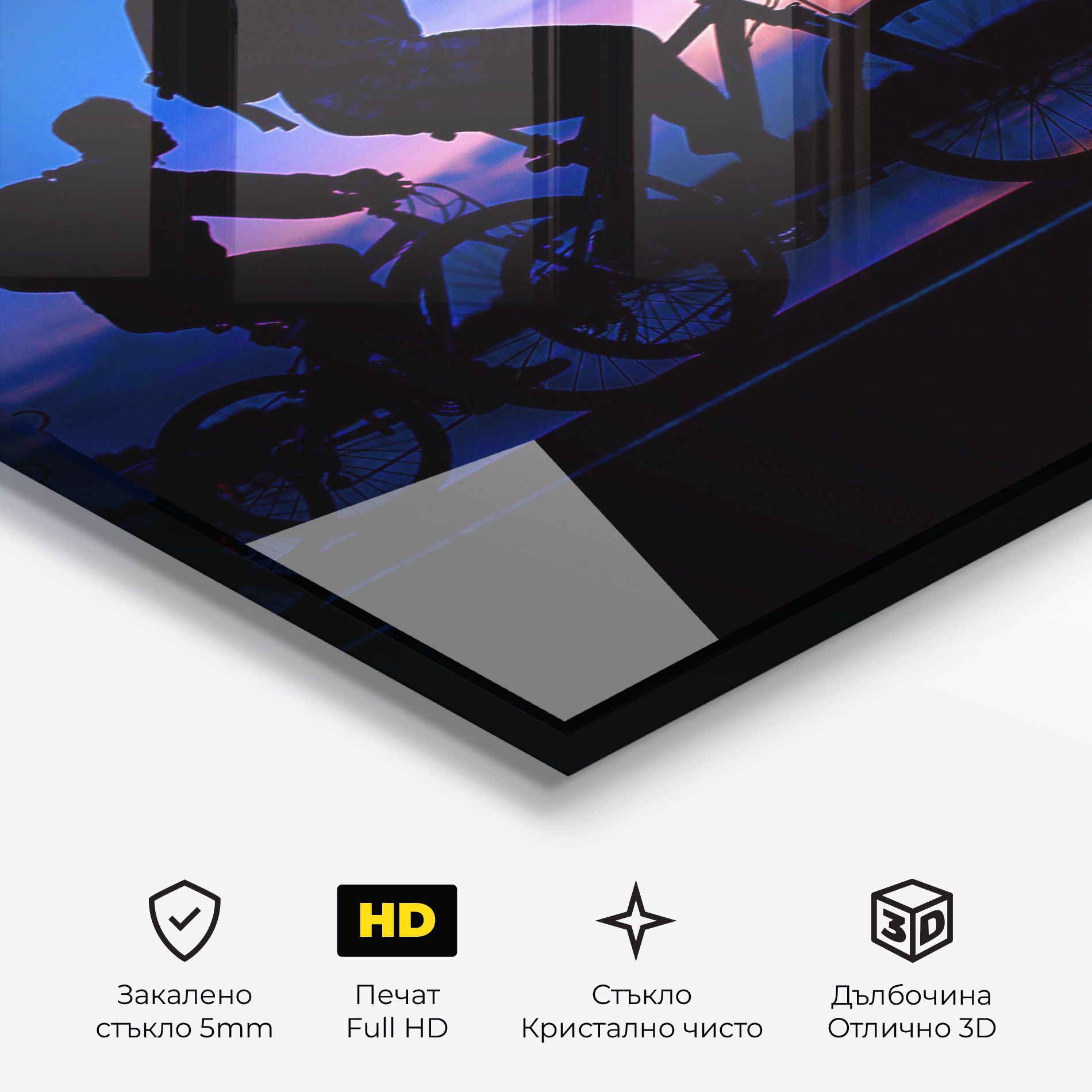 Dark Blue Sky Shilouette mockup 3