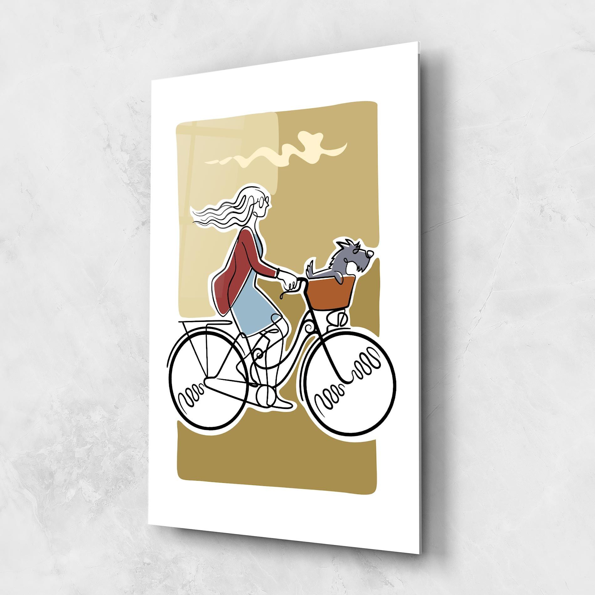Dog On Bike mockup 1