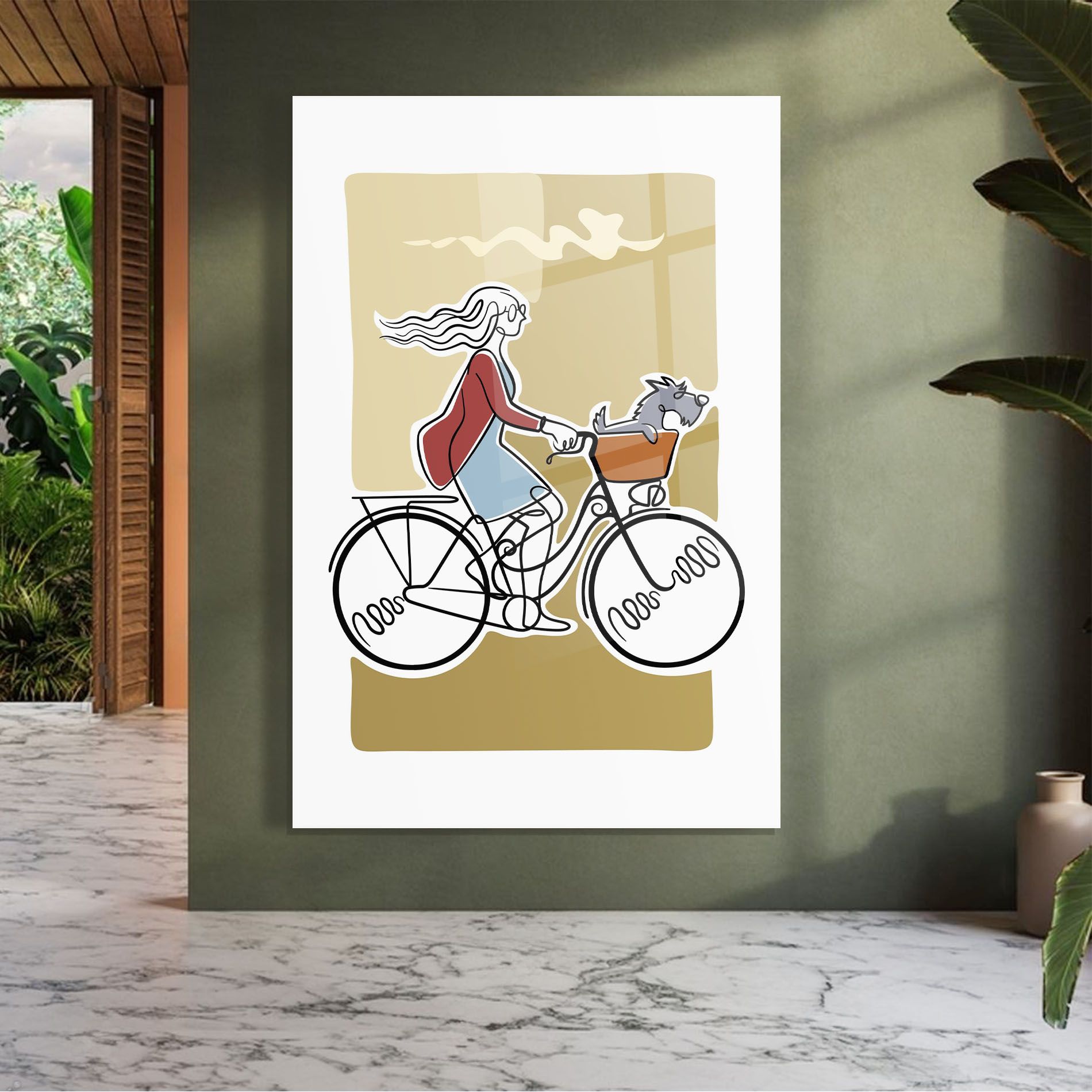 Dog On Bike mockup 7