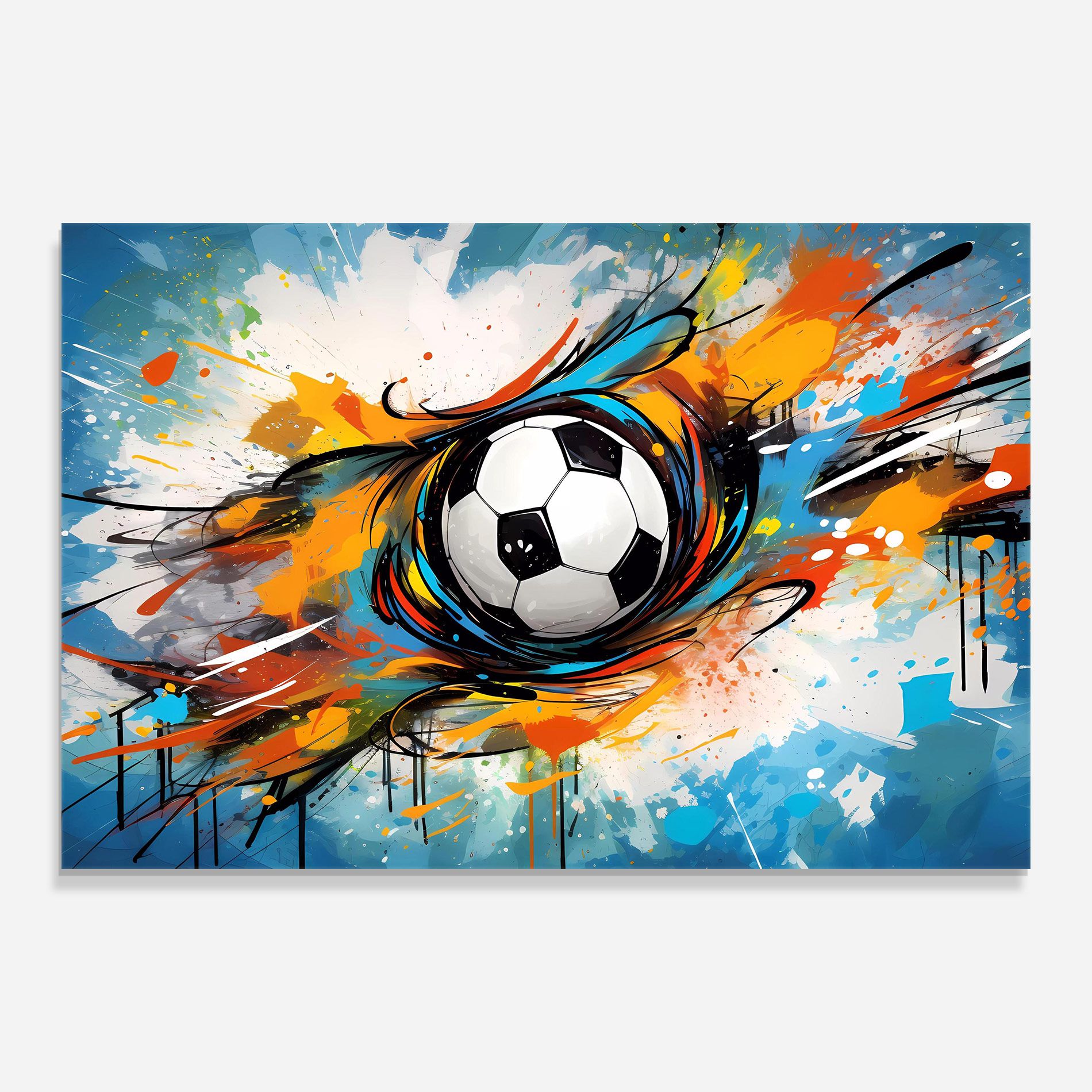 Football Flight Graffiti mockup 0