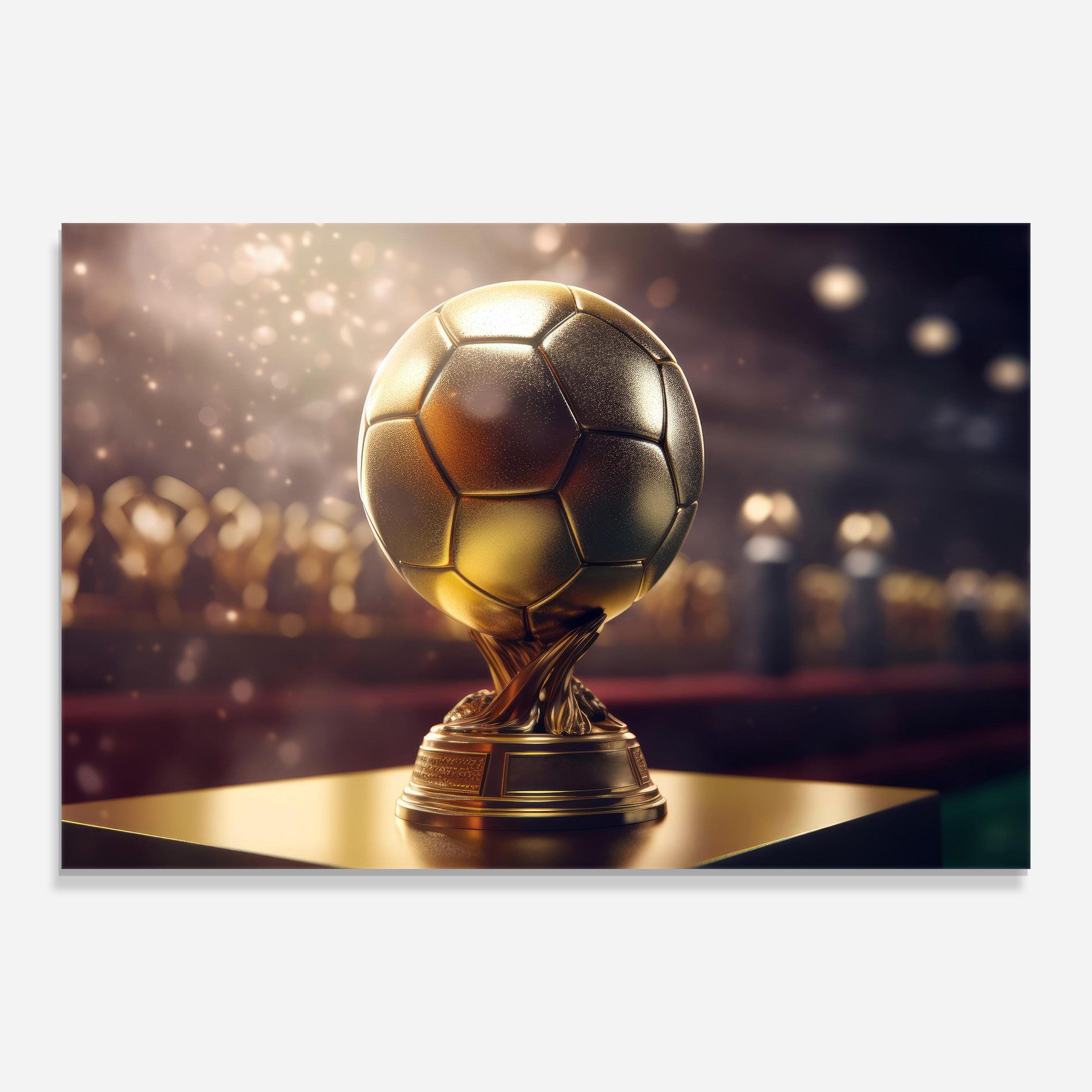 Gold Football Award mockup 0