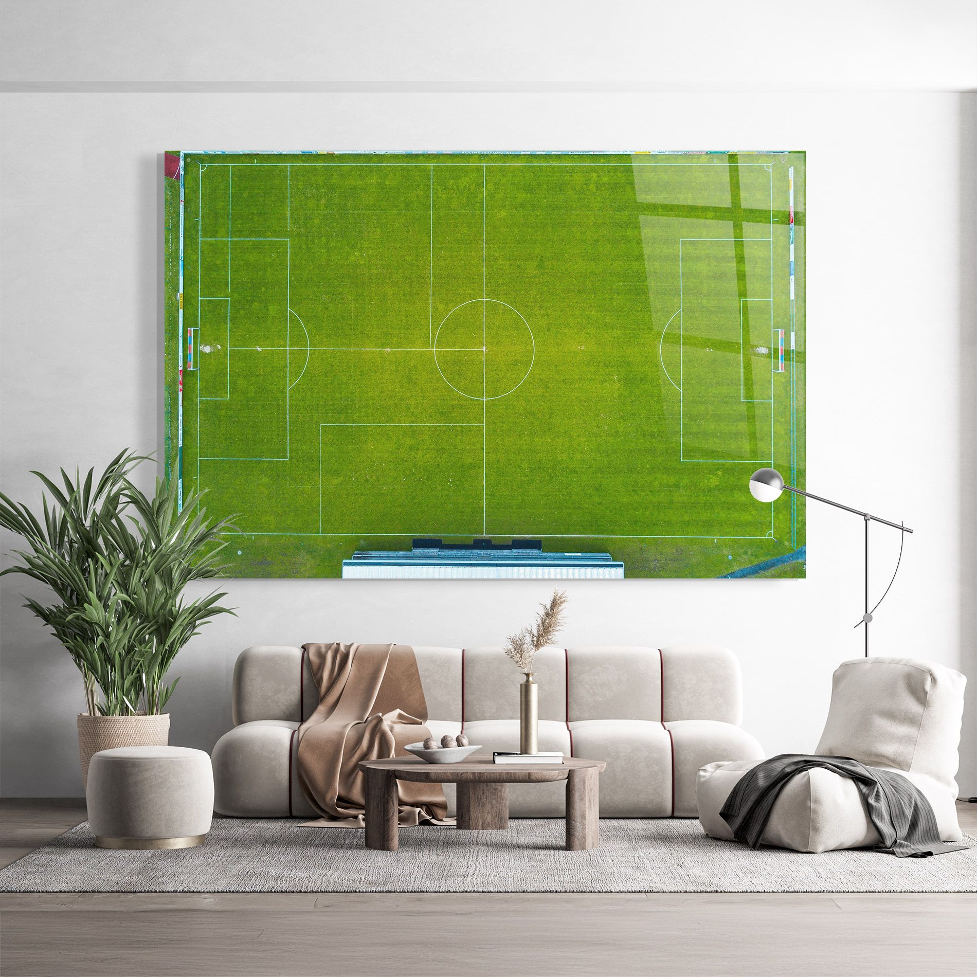Green Football Field mockup 9