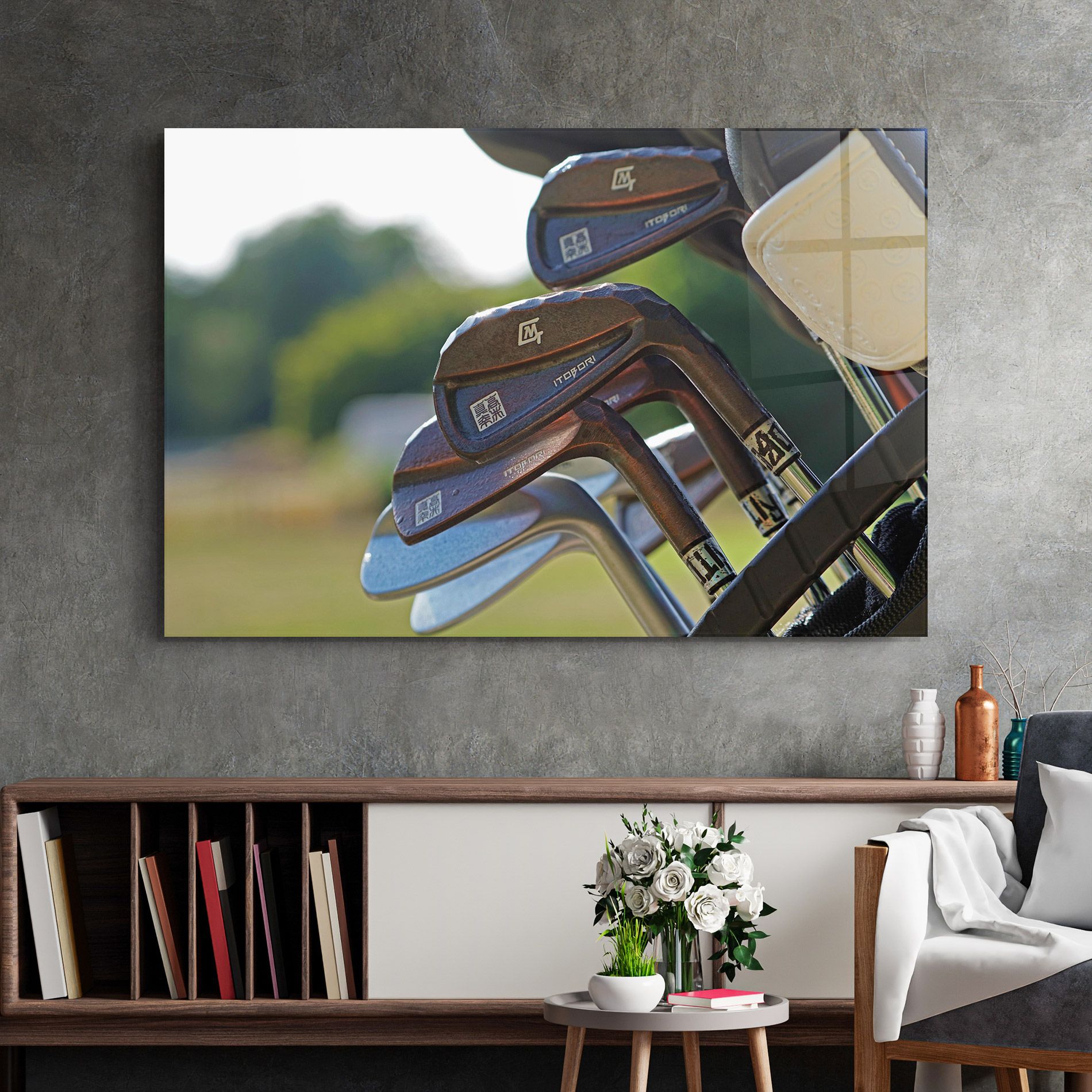 Brown Golf Club mockup 2