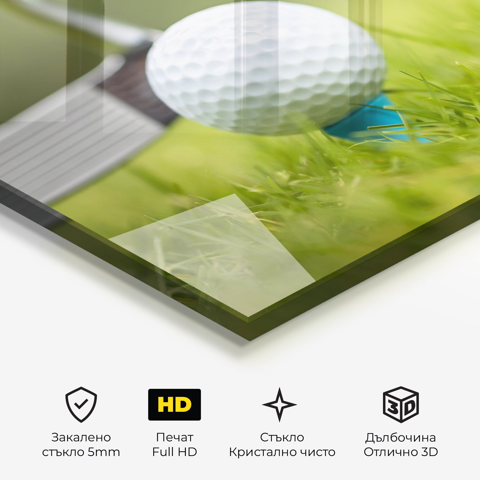 Golf Ball Tee mockup 3