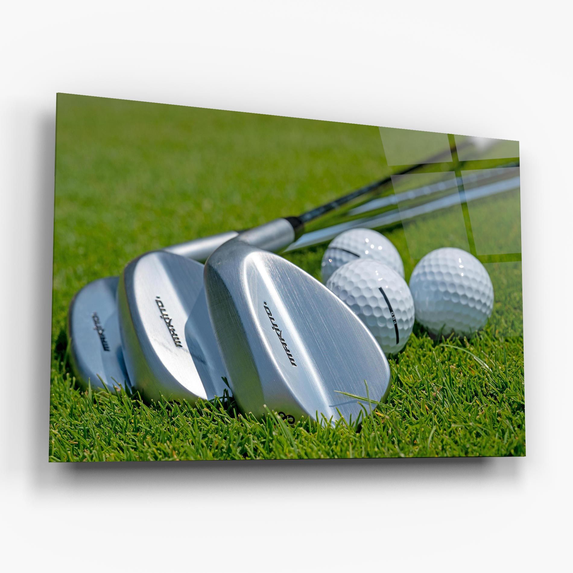 Golf Club On Grass mockup 6