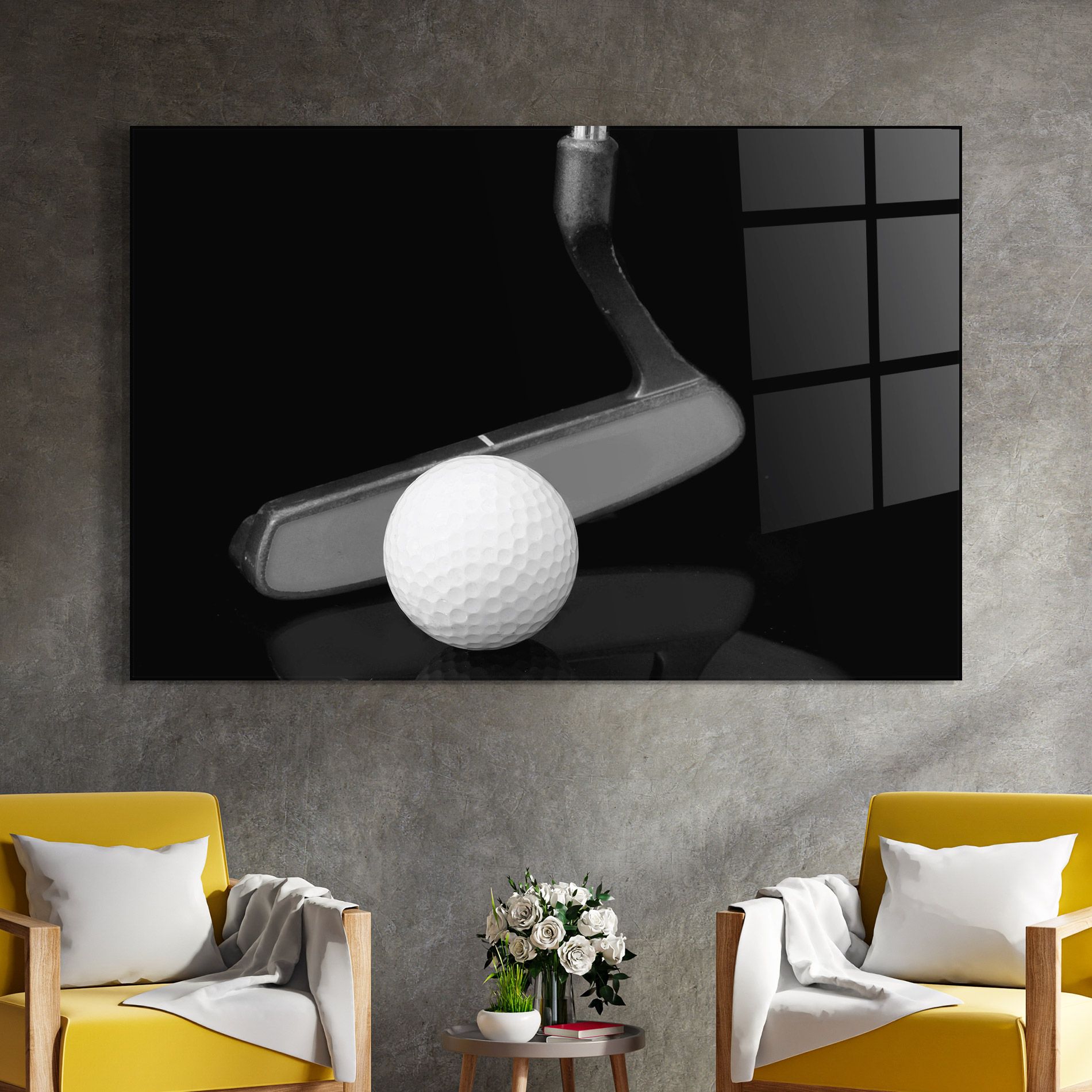 Golf Putter Head mockup 4