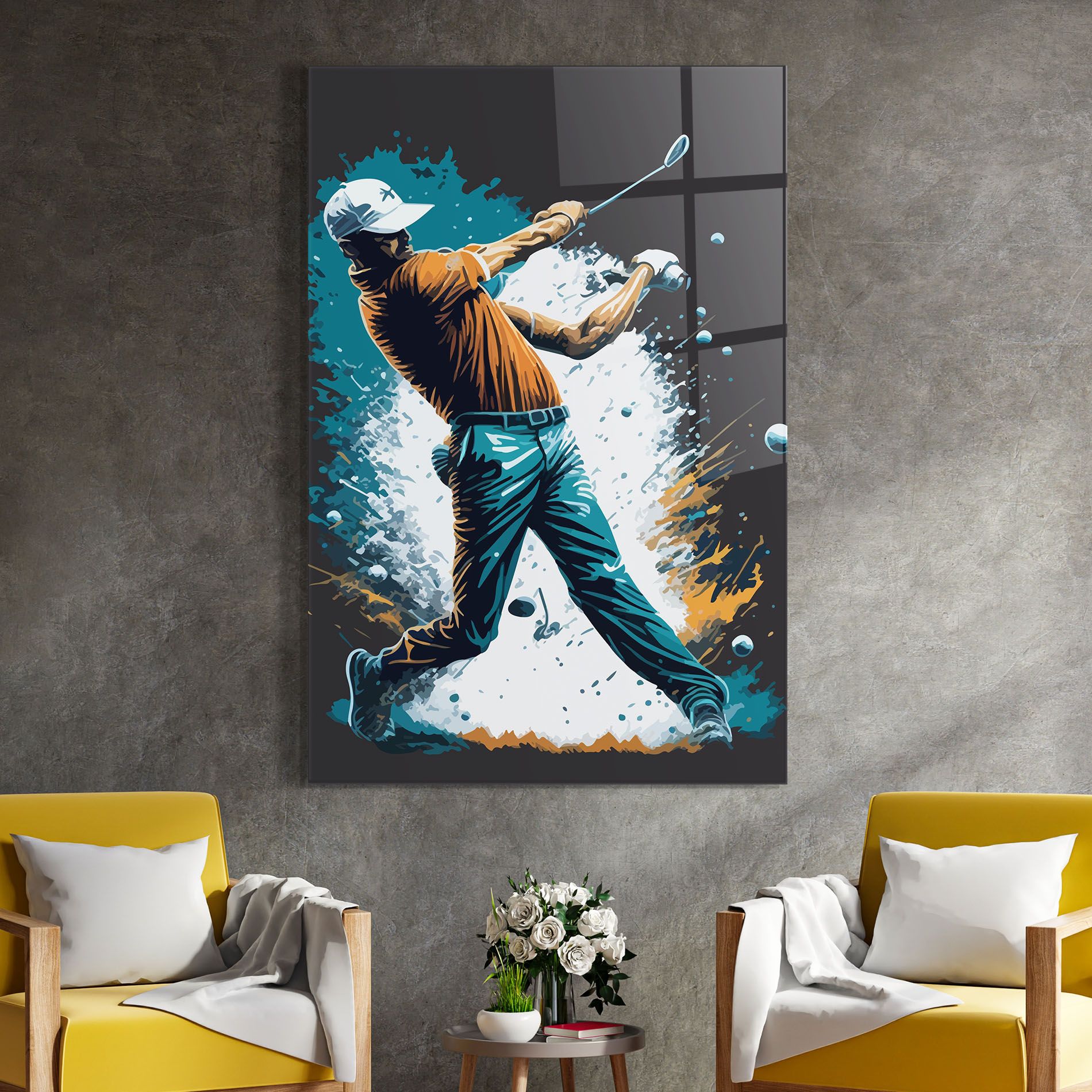 Golf On Grey mockup 4