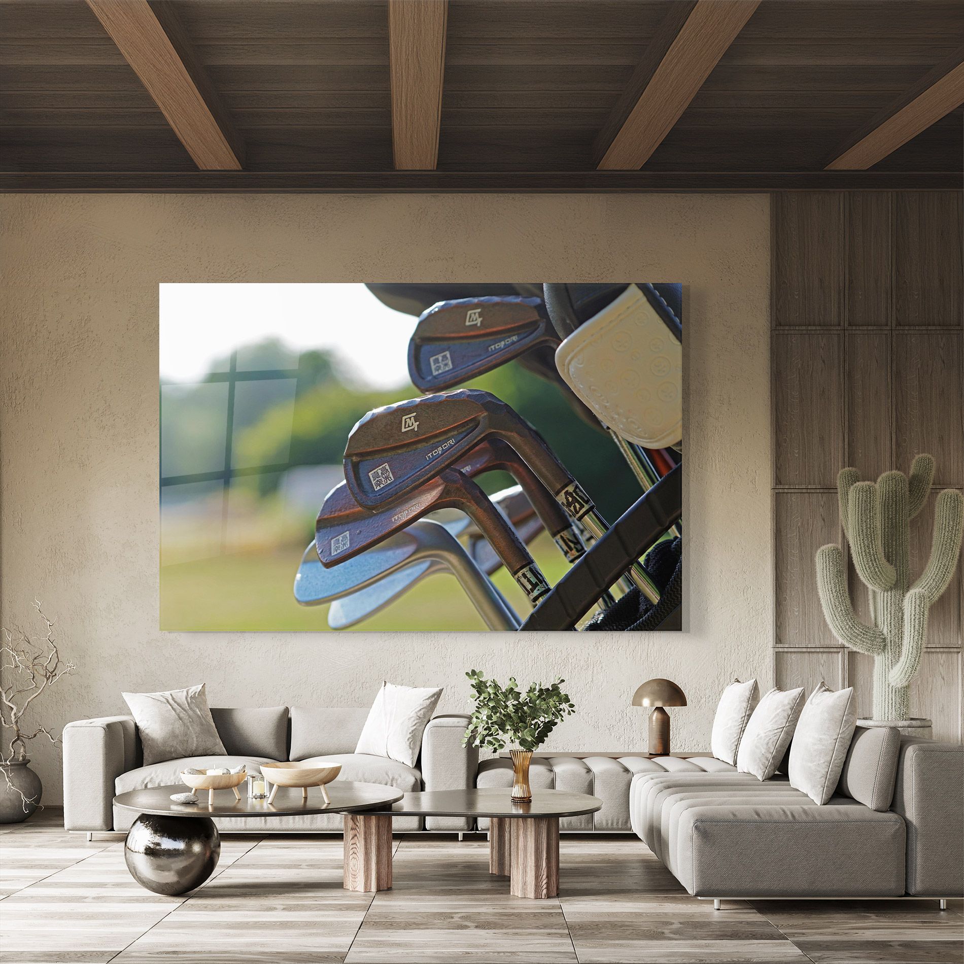 Brown Golf Club mockup 8