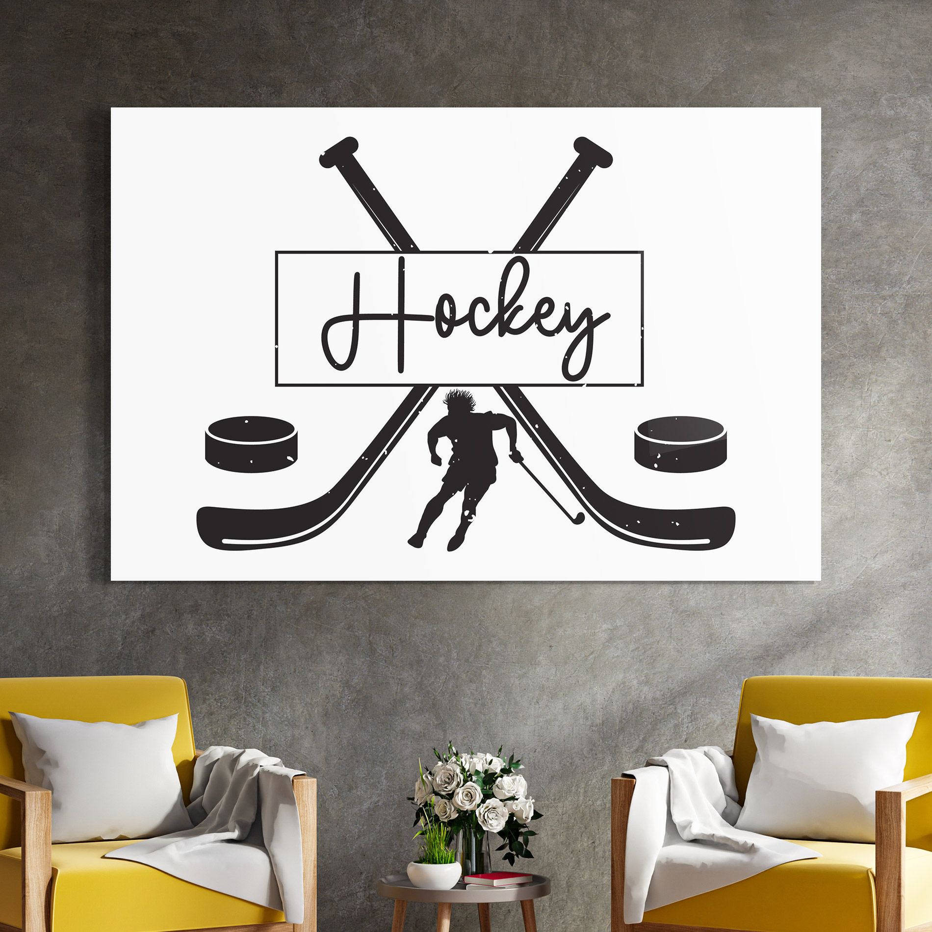 Hockey Stick mockup 4