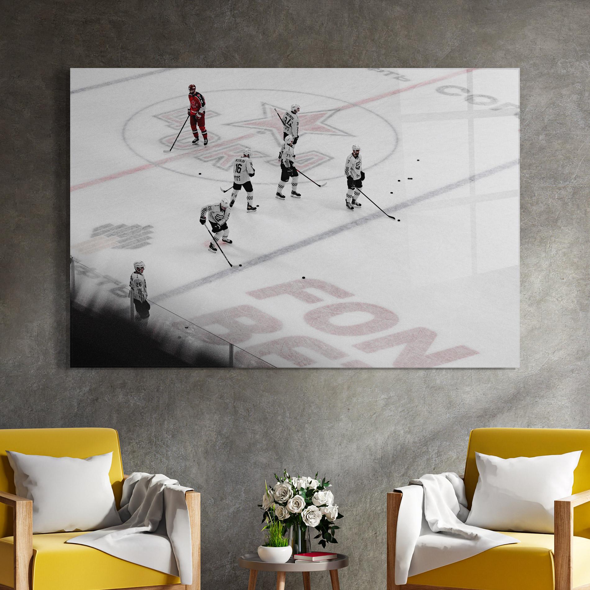 Стъклена картина Ice Intuition mockup 4