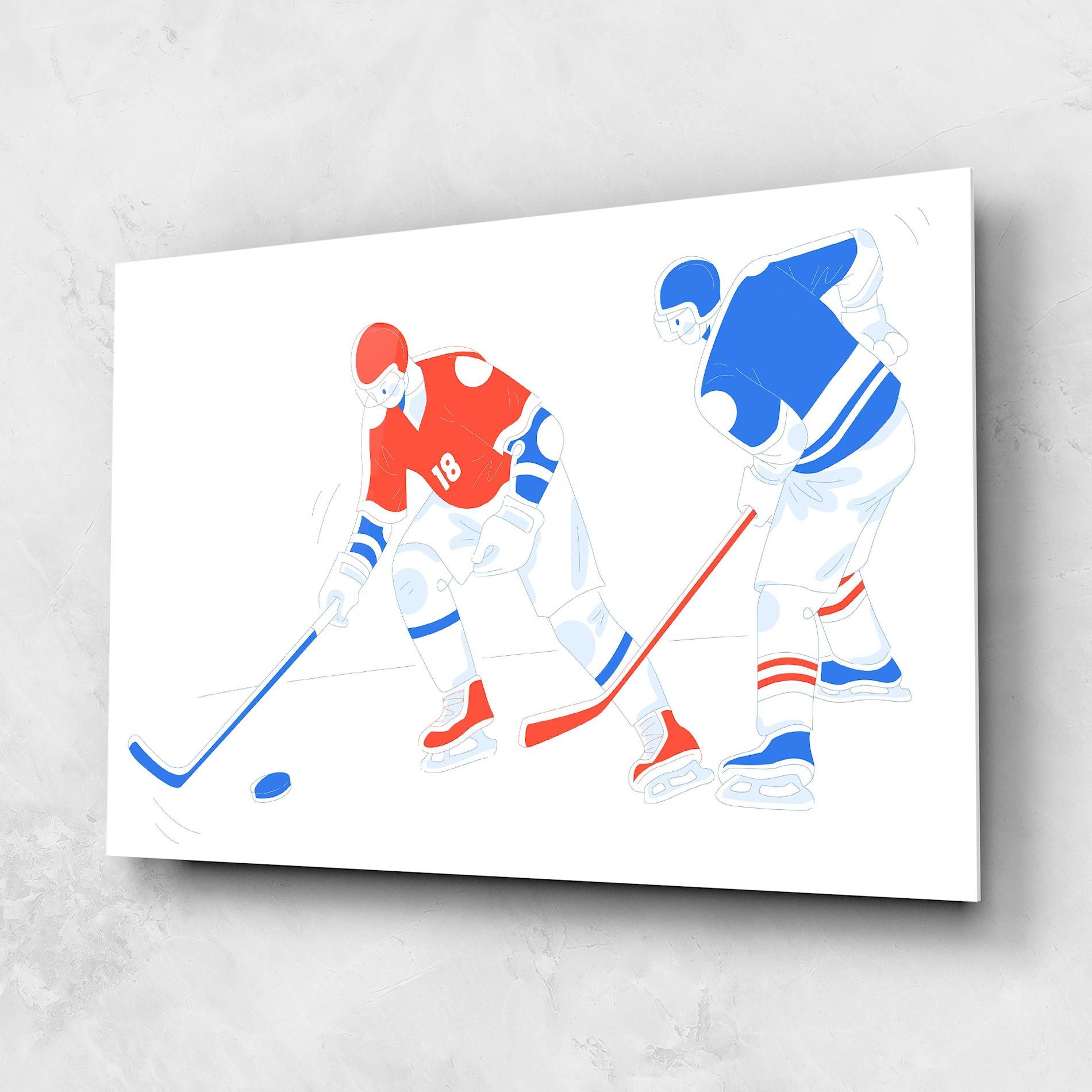 Orange Blue Hockey mockup 1