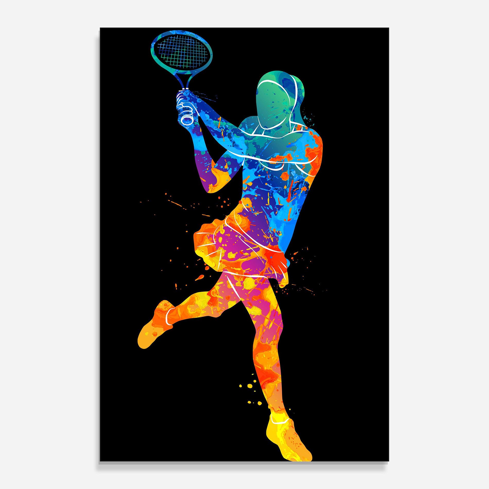 Blue Orange Tennis mockup 0